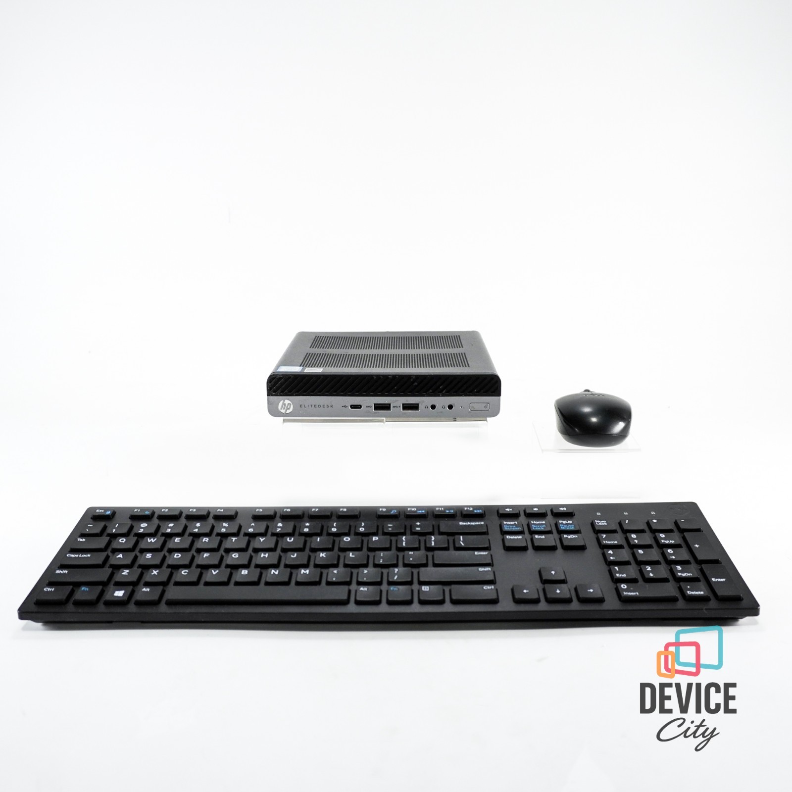 HP EliteDesk 800 G4 DM 65W i5-8600 16 GB 256GB SSD PC KB/Mouse Cord Grade B
