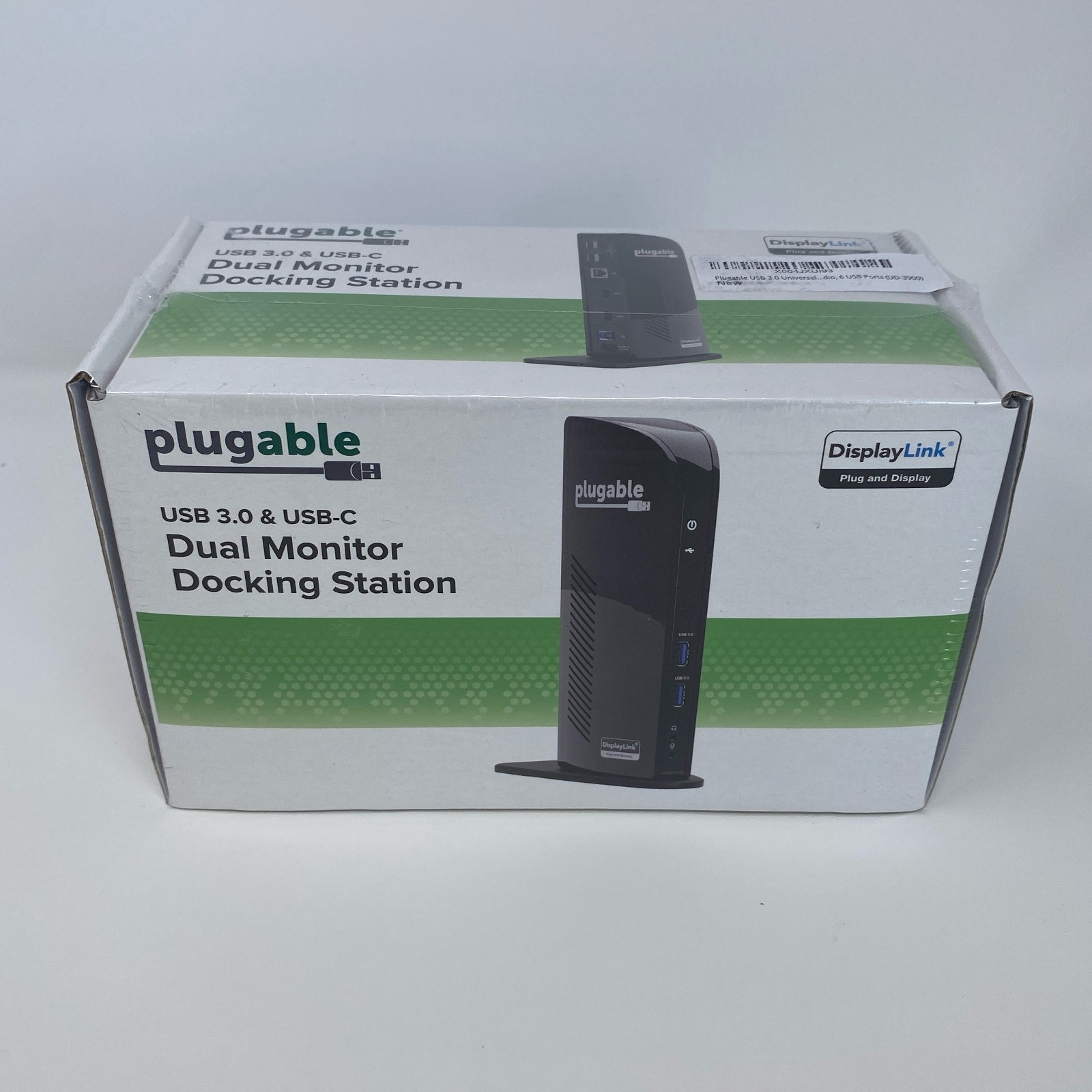 Plugable UD-3900 Dual HDMI USB 3.0/USB-C Docking Station – Black