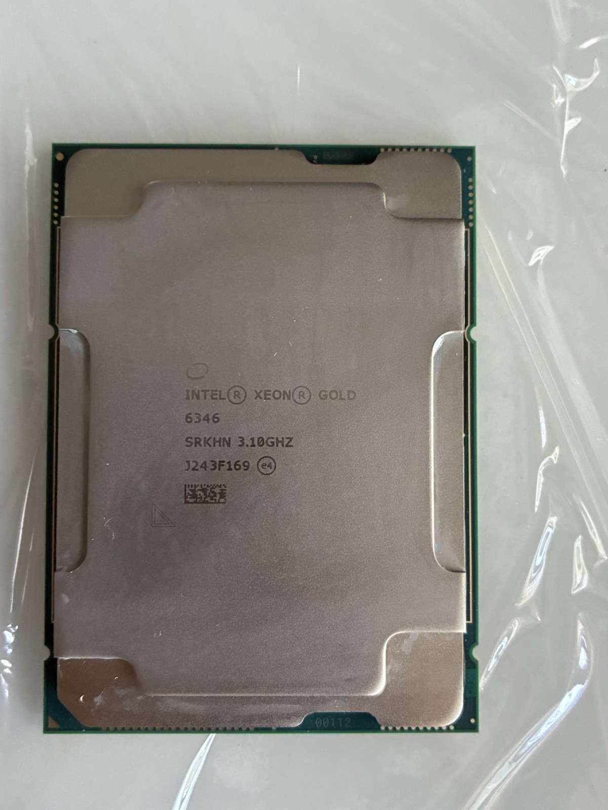 SRKHN Intel Xeon Gold 6346 16-Core 3.10GHz 36MB 205W CPU CD8068904570201
