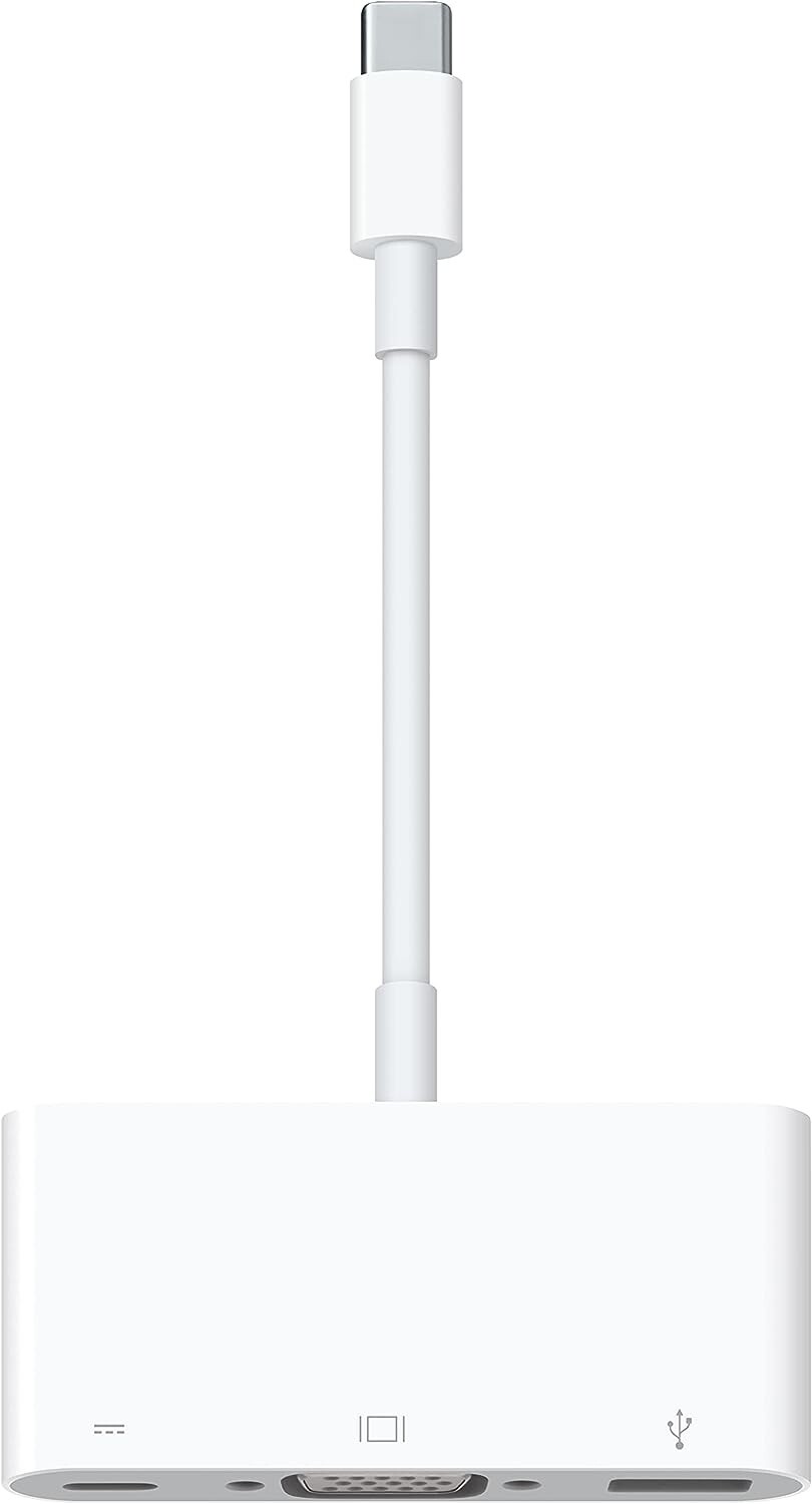 Apple – USB-C VGA Multiport Adapter – White