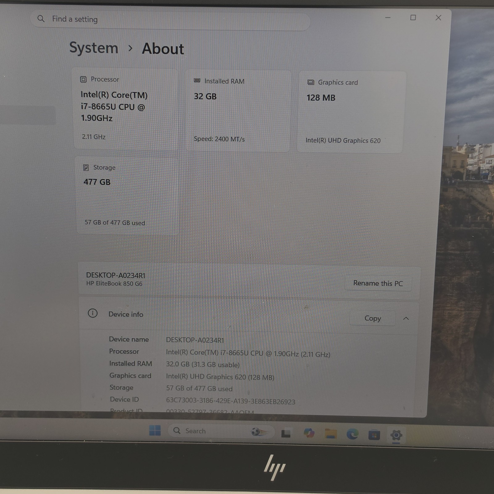 Lot of 6 HP EliteBook Business Laptops + Dell Inspiron 2-in-1 i5 i7 Win 11 Charg