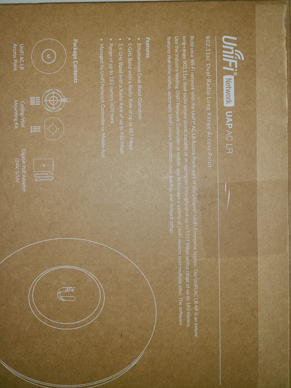 Ubiquiti UniFi AP AC Long Range (UAP-AC-LR) wireless access point