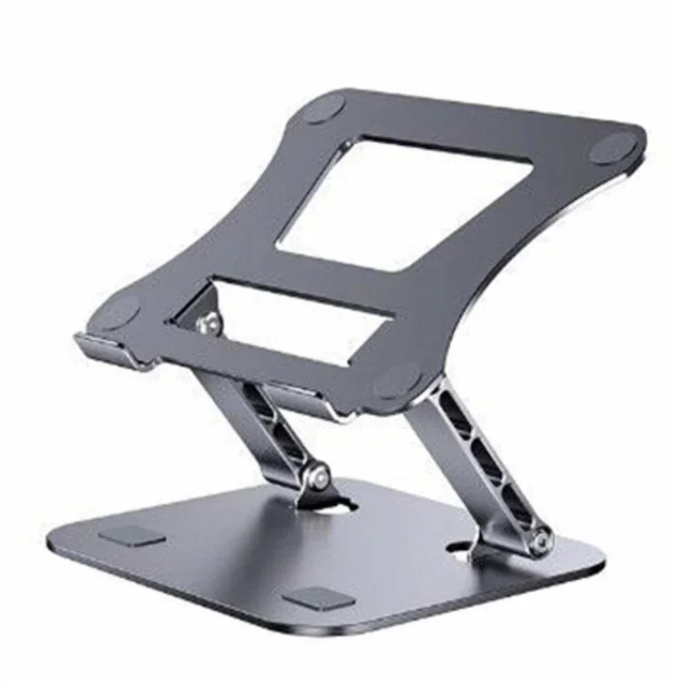 Phone Tablet Stand Adjustable Aluminum Alloy laptop Tablet up to 17 “Laptop Port
