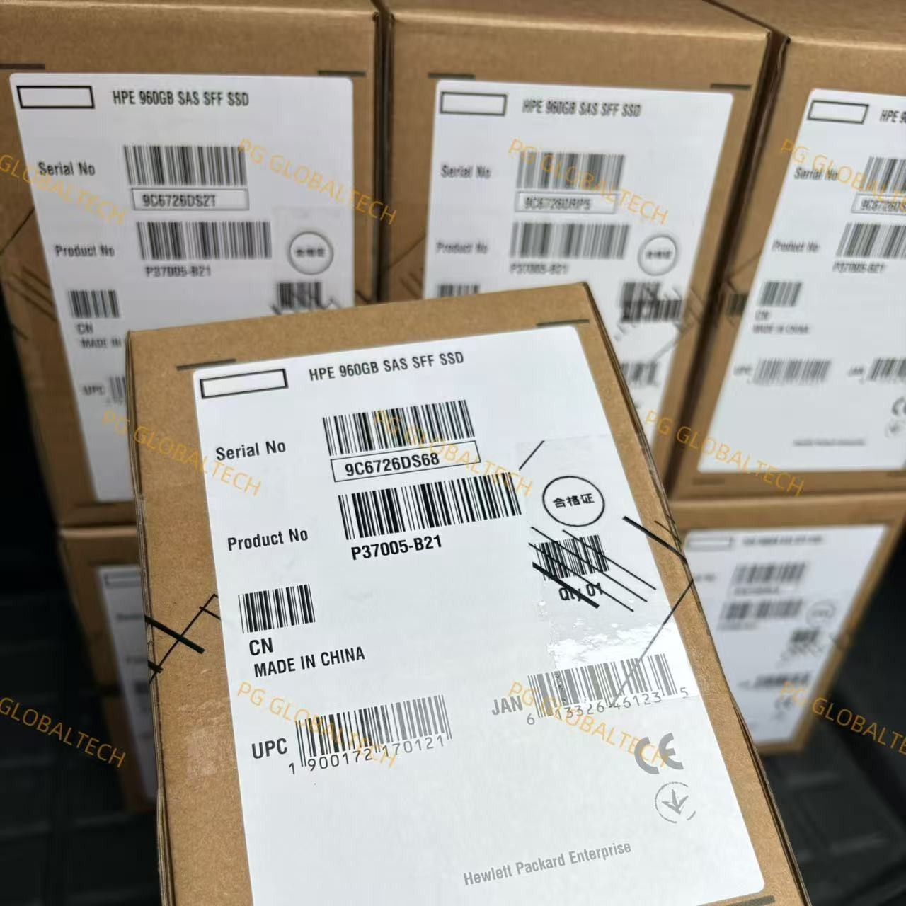 HPE 2.5″ SAS 960GB 12Gb Mixed Use GEN9 GEN10 Server SSD P37005-B21 P37068-001