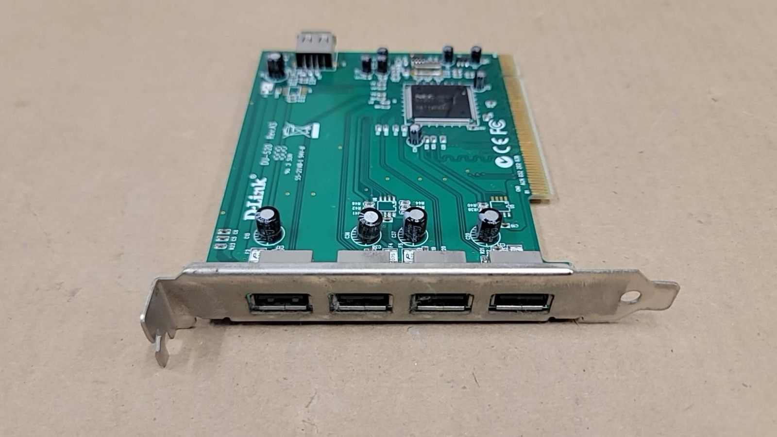 D-Link DU-520 PCI USB 2.0 Controller Card 5-Port
