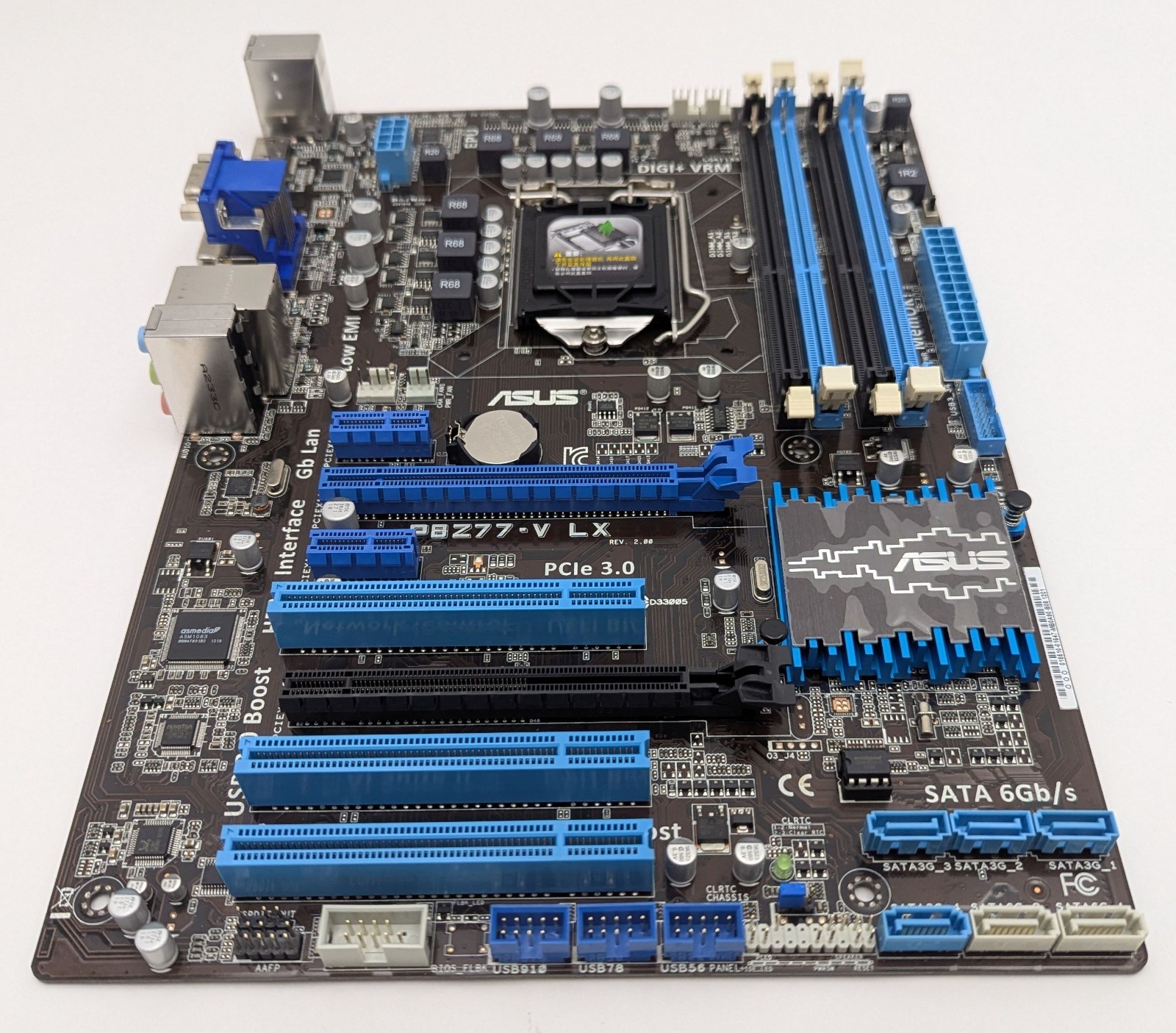 ASUS P8Z77-V LX ATX Desktop Motherboard LGA 1155/Socket H2 DDR3 SDRAM Intel Z77