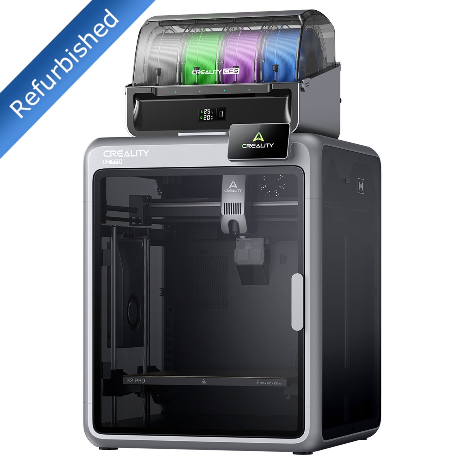 【Refurbished】Creality K2 Pro Combo 3D Printer up to 16 Colors with 4 CFS
