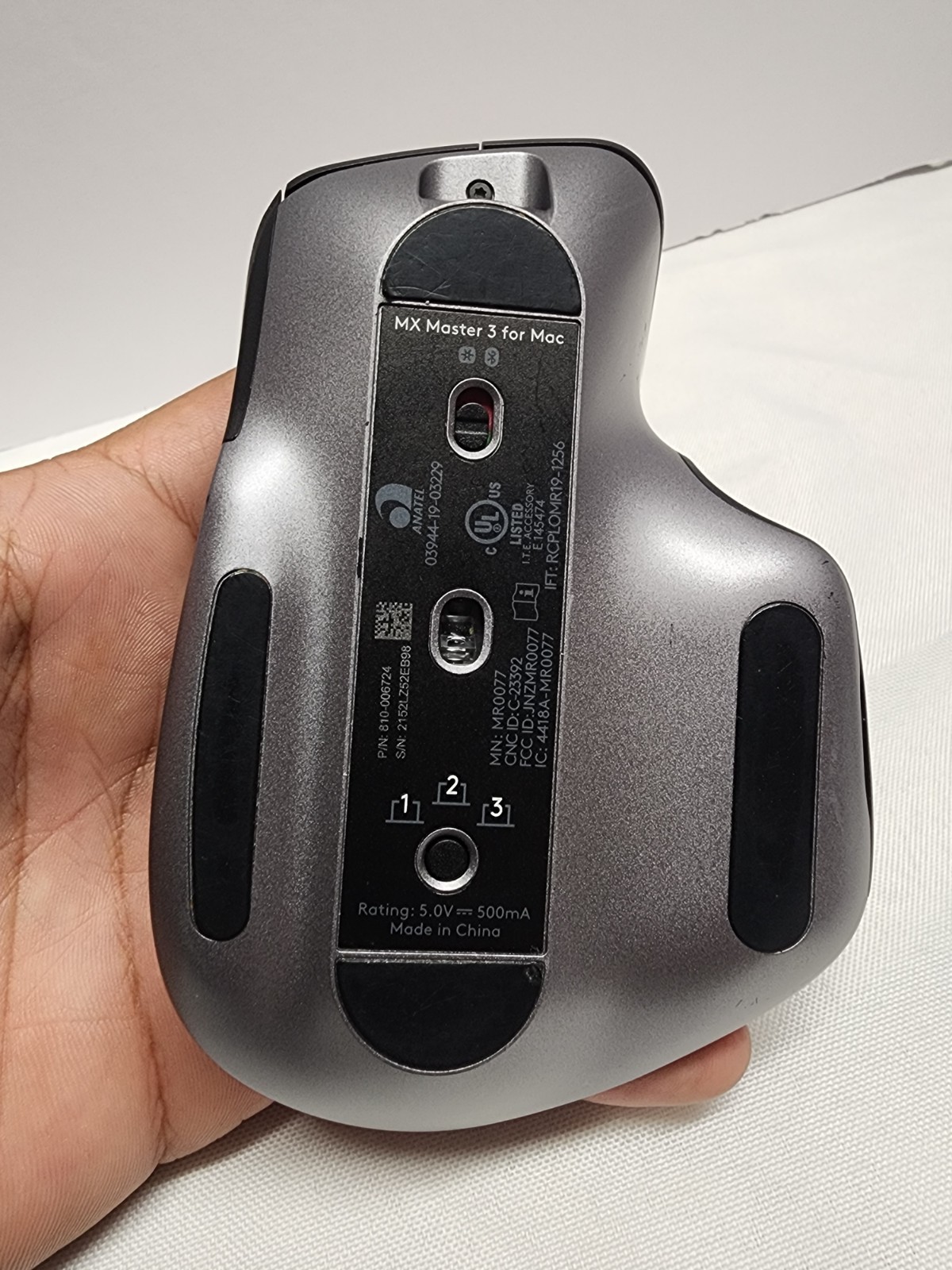 Logitech MX Master 3 For Mac Wireless Mouse – Black