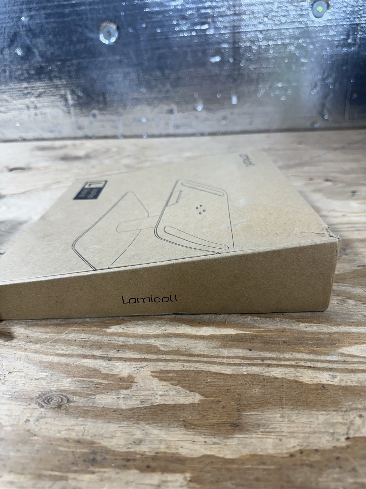 Lamicall “L” Silver 360 Rotatable Laptop Stand L- Opened Box
