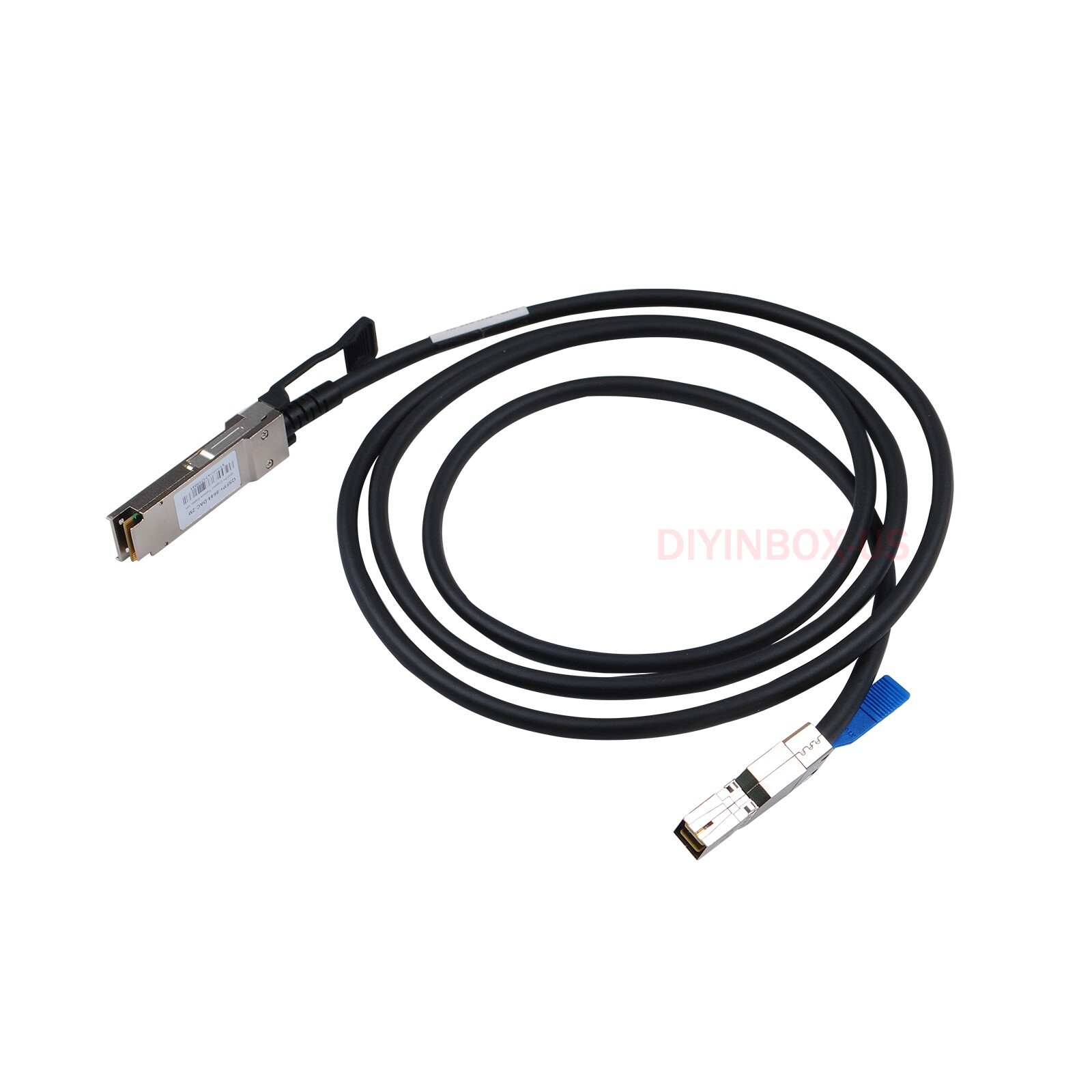 External SAS Cable QSFP SFF-8436 to SFF-8644 HD Mini SAS Connector Cable 2-Meter