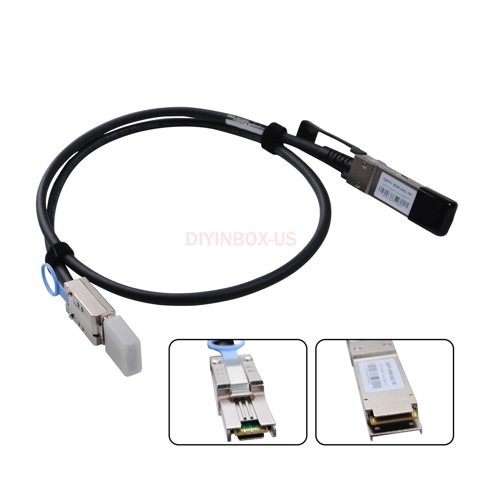External SAS Cable QSFP SFF-8436 to SFF-8088 SAS Cable For NetApp DS4243 DS4246