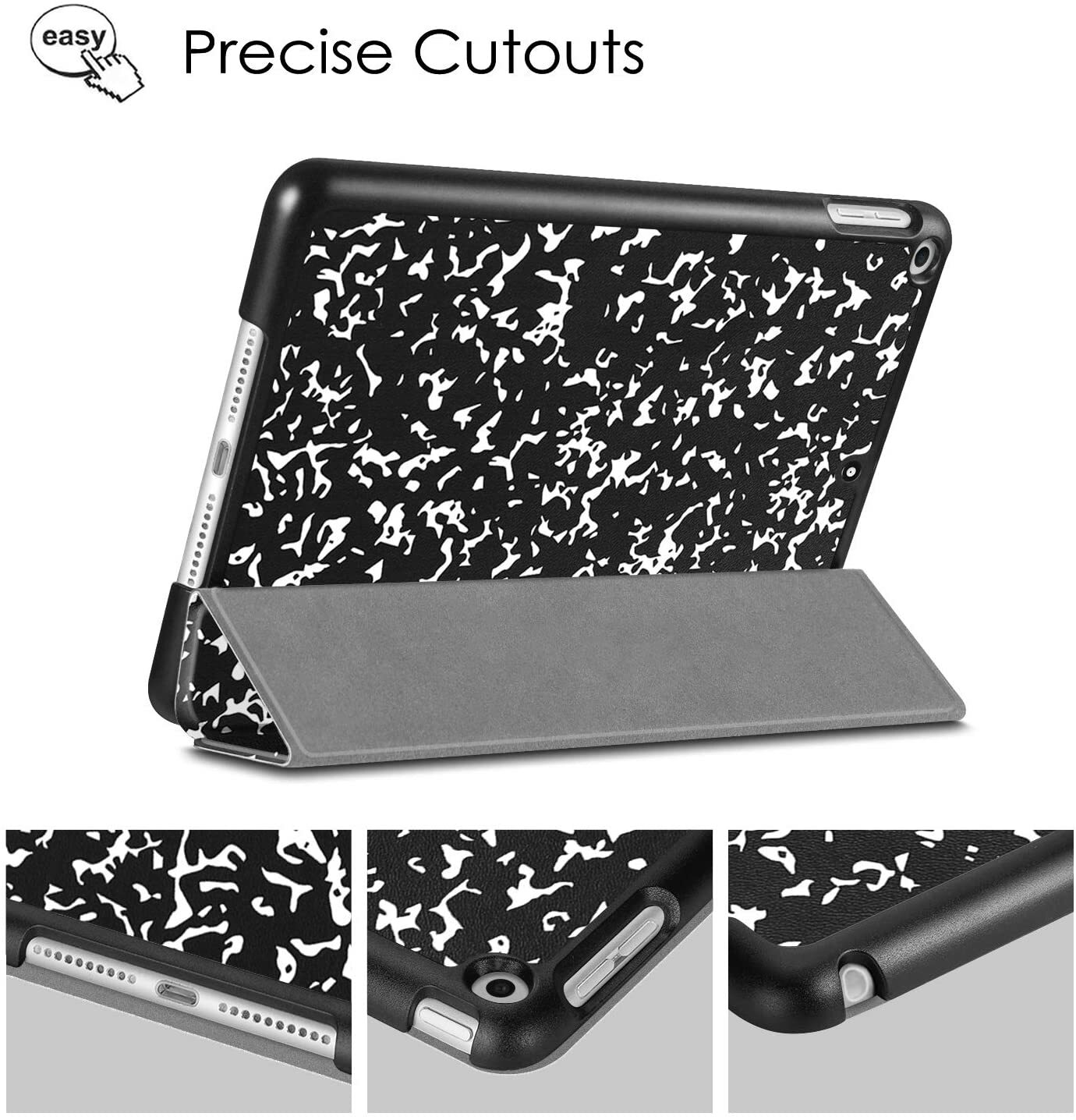 iPad 10.2 Case 9th 8th 7th Gen 10.2 Case Slim Shell Standing Hard Back Cover