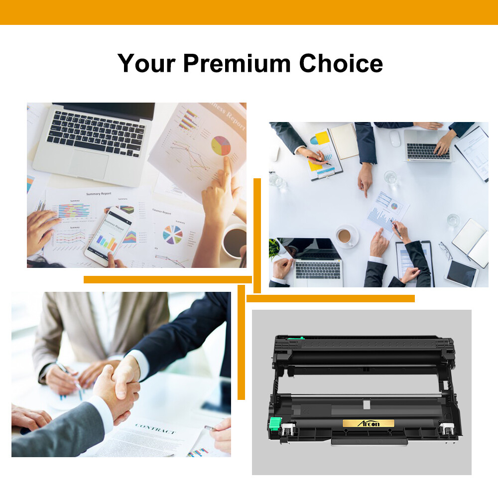 DR830 DR-830 Drum Unit for Brother MFC-L2760DW MFC-L2820DW L2980DW Printer 2Pack