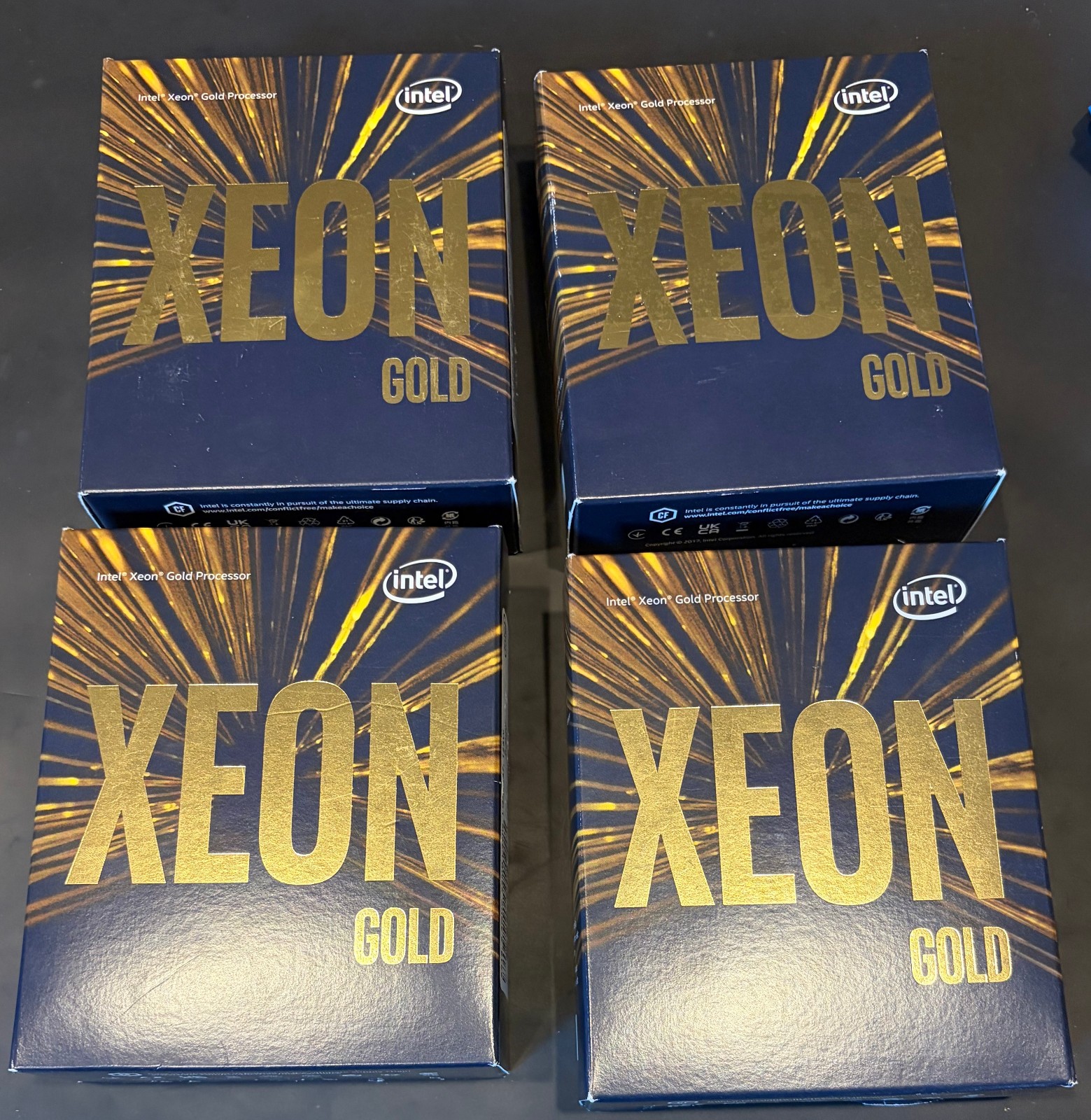 Intel Xeon Gold 5218 2.3 GHz 16 Cores SRF8T – New-in-box Sealed Package