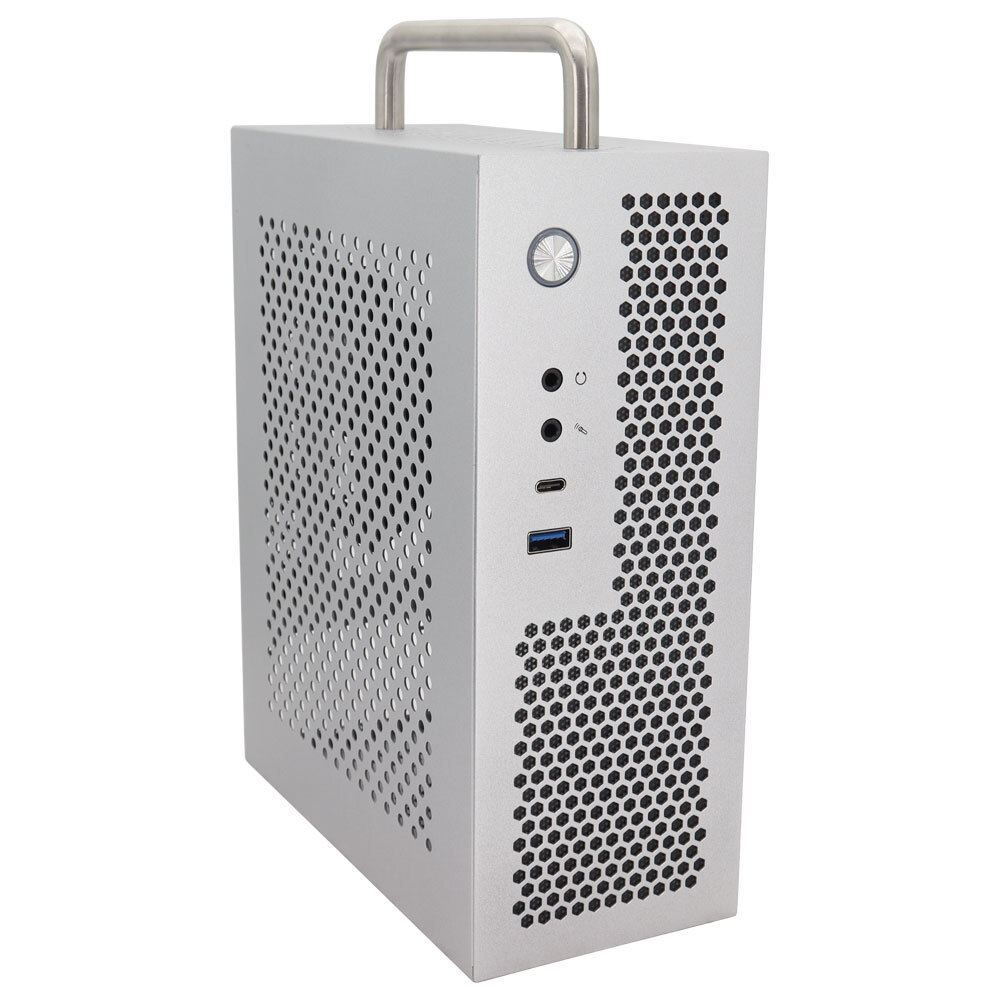 Mini ITX Computer Case with 300W 1U Small Power Supply Steel Mini Tower Cases
