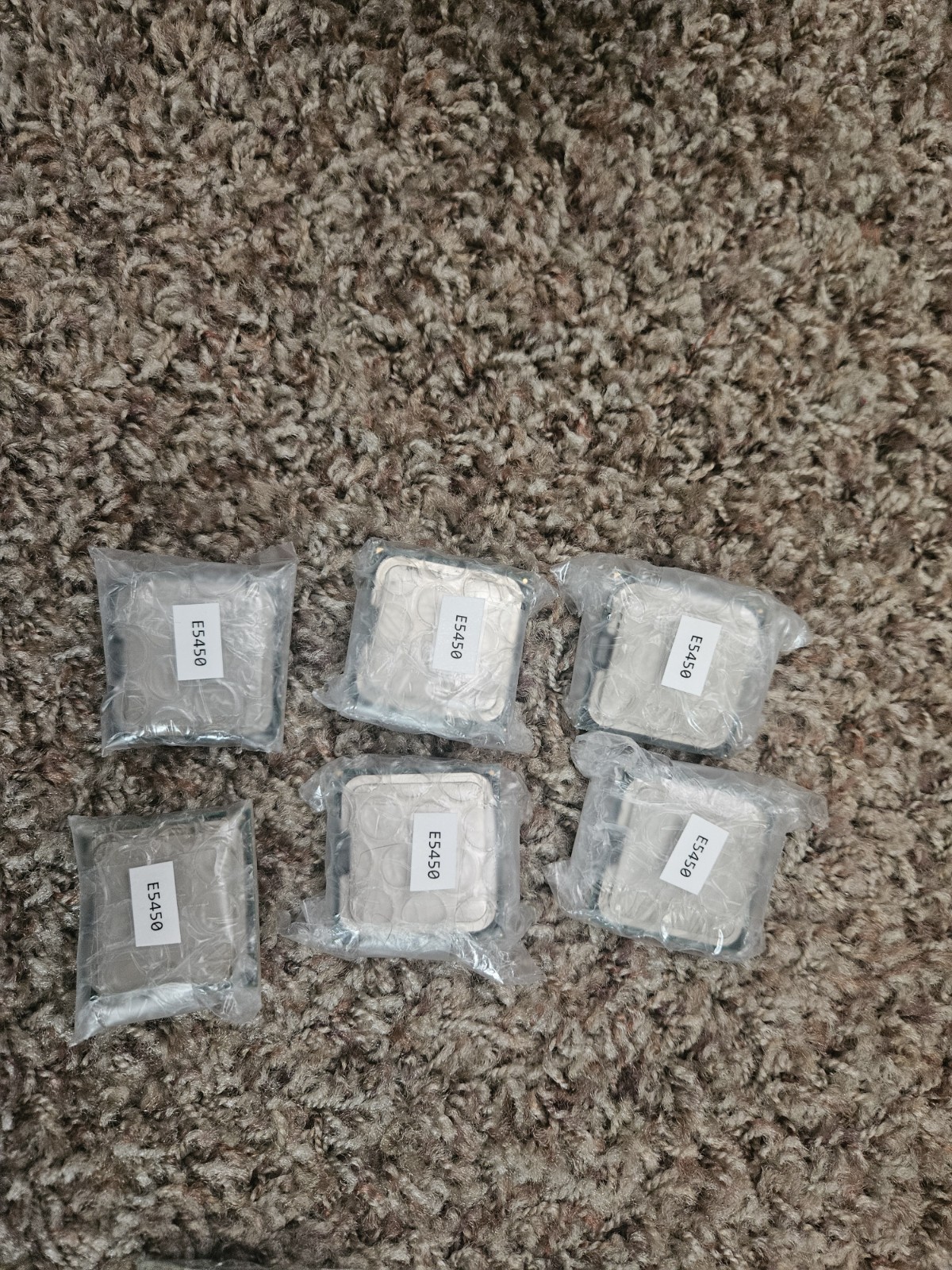 Old Intel Xeon E5450 SLANQ CPUs