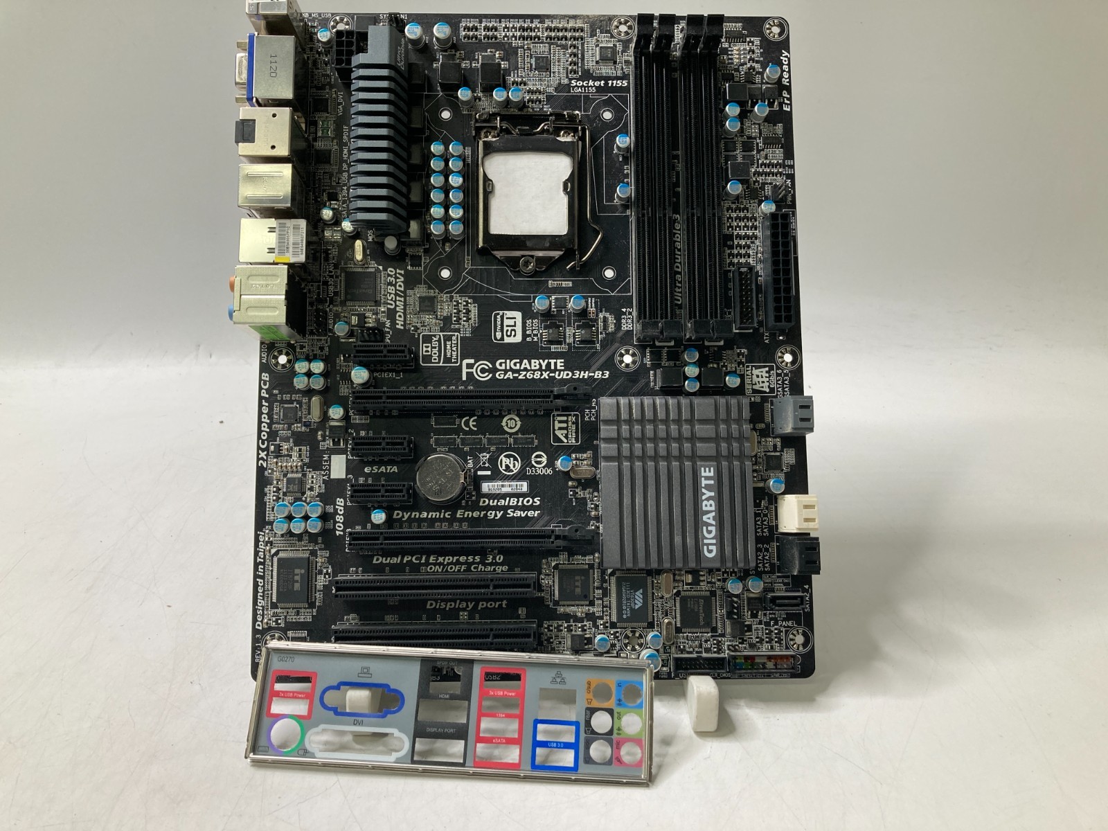 GIGABYTE GA-Z68X-UD3H-B3 LGA1155 4x DDR3 Ram Slots Intel Z68 Chipset 2nd/3rd Gen