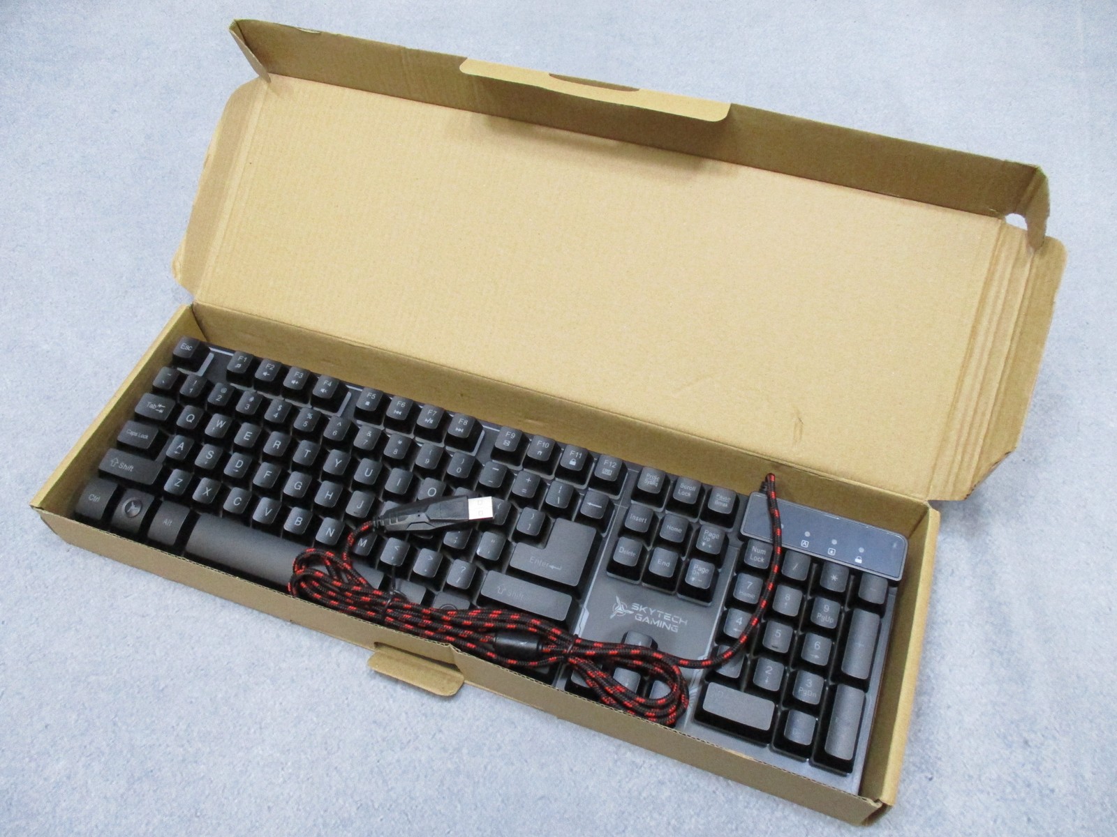 Skytech Gaming K-1000 USB Rainbow Backlight Gaming Keyboard – New