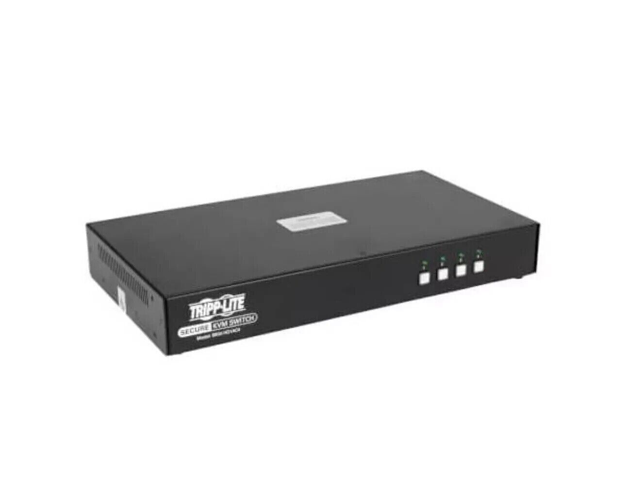 Tripp Lite Secure KVM Switch DisplayPort 4-Ports 4K Certified Audio B002-HD1AC4