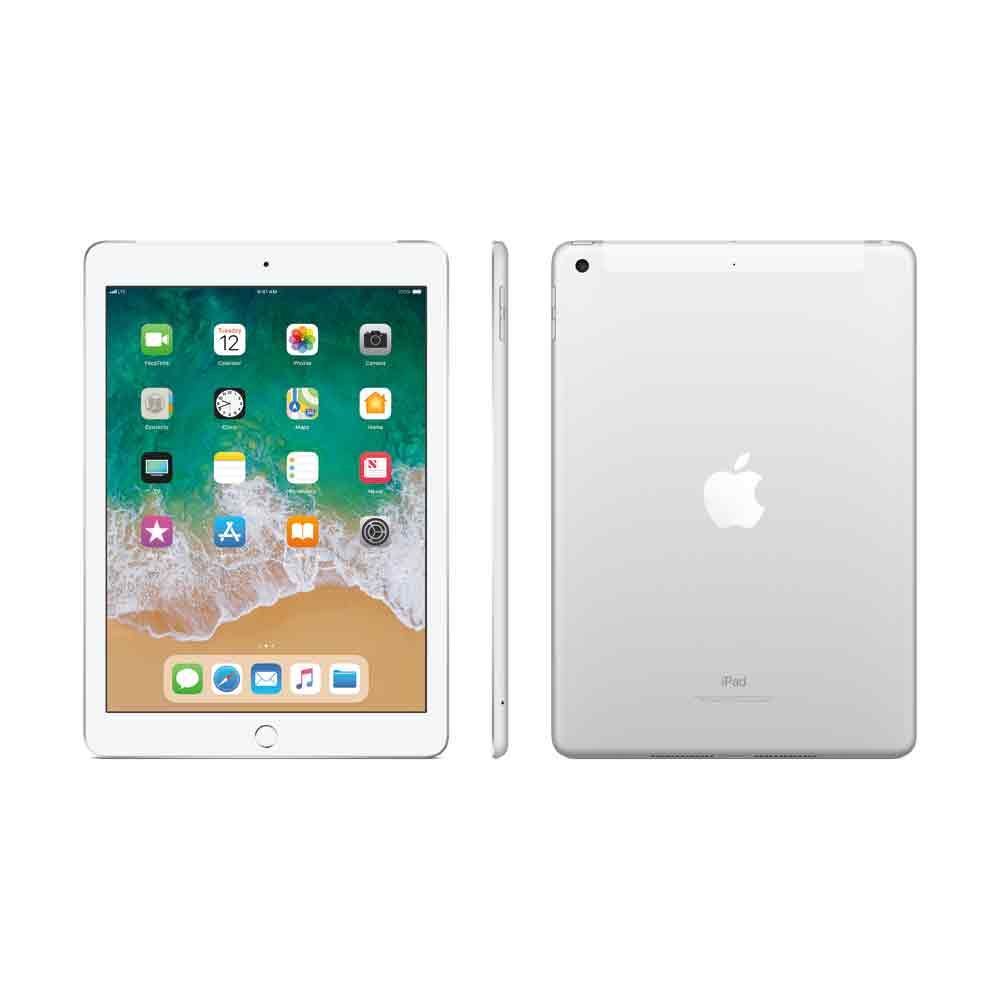 Apple iPad 6th Gen 9.7″ 32GB 128GB Silver Gray WiFi or Cellular Unlocked Good