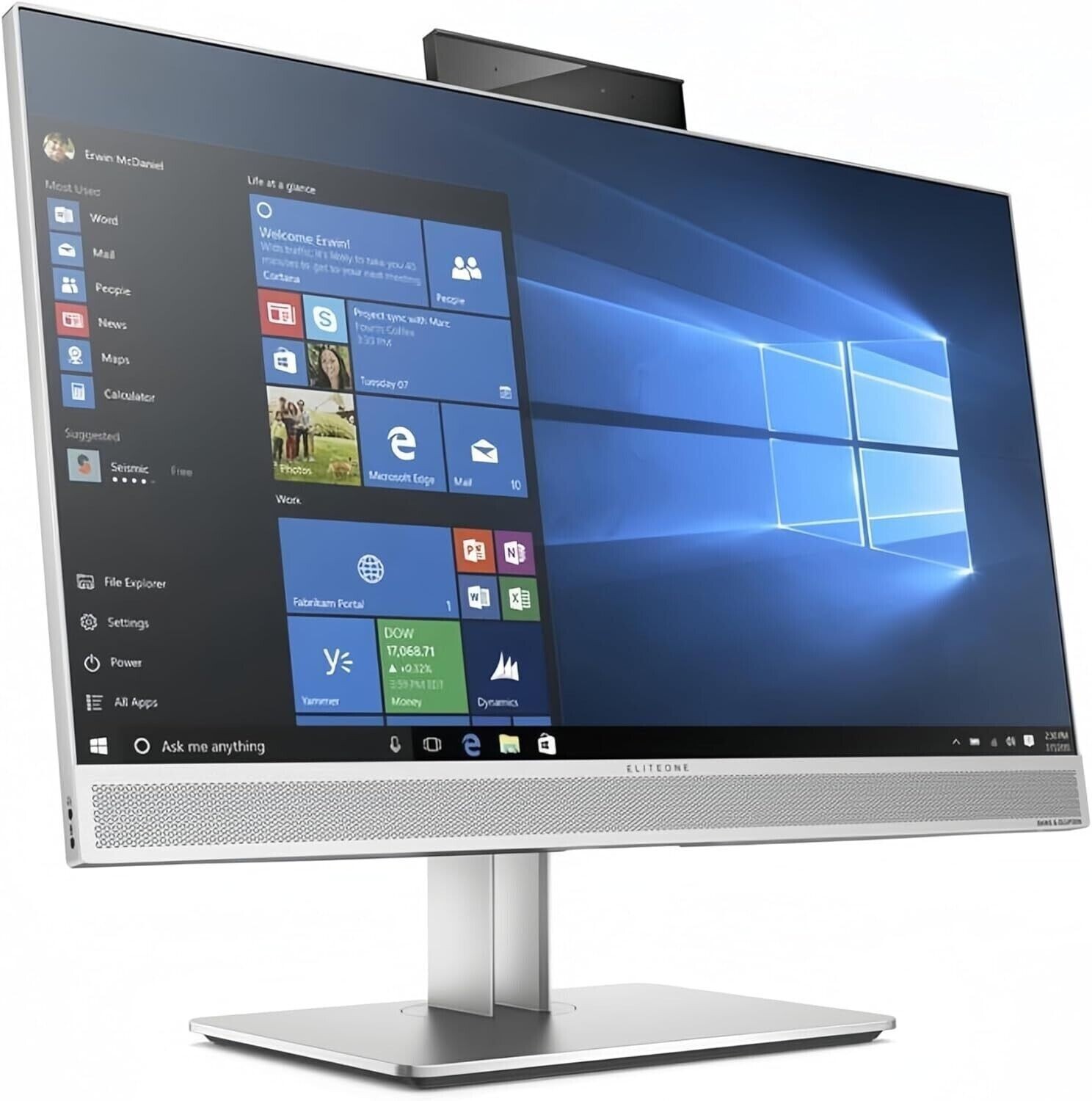 HP EliteOne 800 G4 23.8″ Touch Screen AiO i5-8500 3GHz 16GB RAM 512GB SSD Win 11