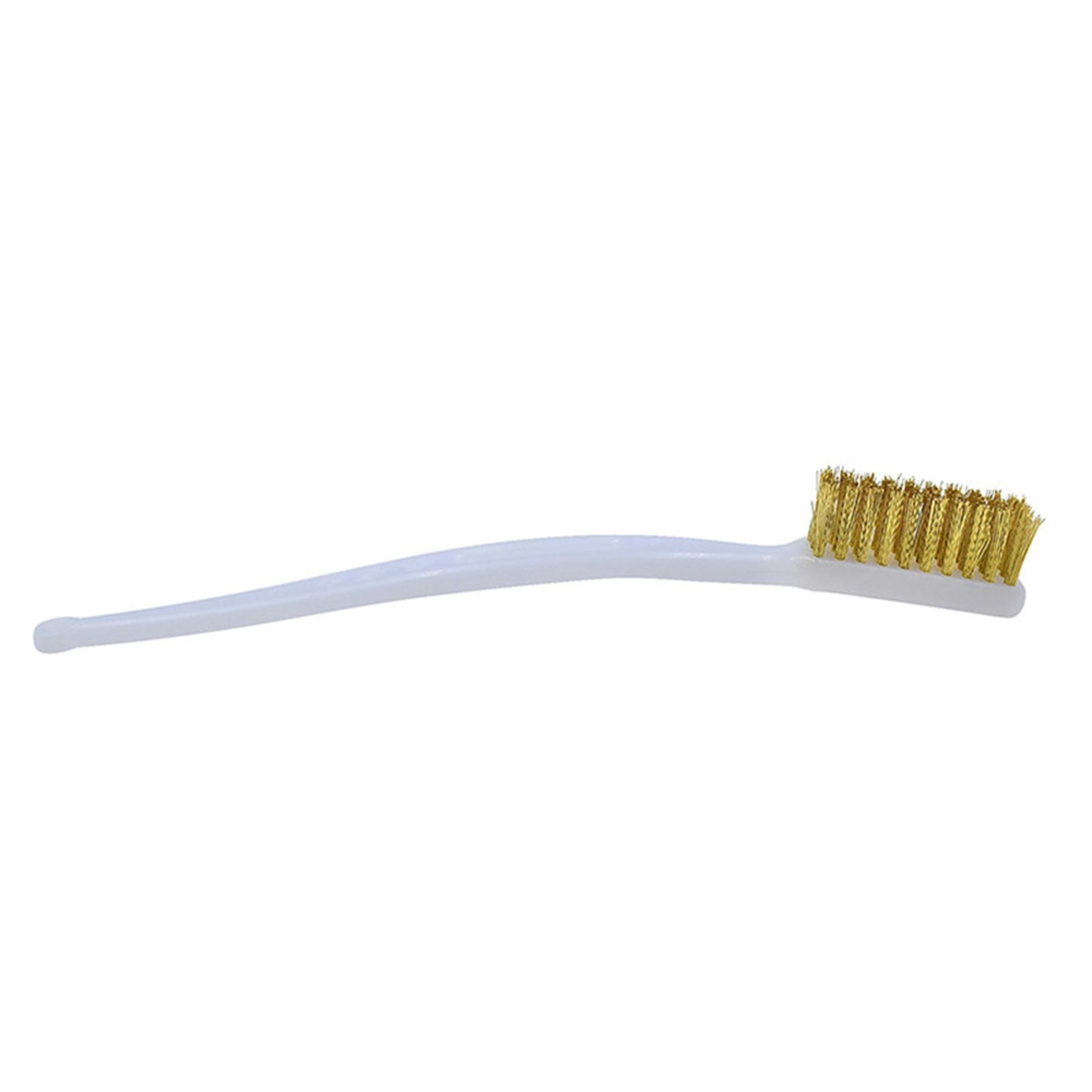 10 Pack 7inches Cleaning/Removal Dirt Tool Copper Wire Toothbrush Brush Handle j