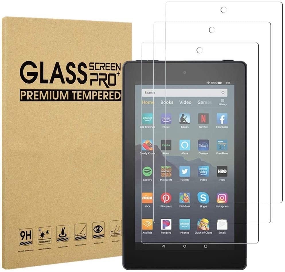 4x Tempered Glass Screen Protector For Amazon Fire HD 10 Tablet 10.1″ 2017/2019