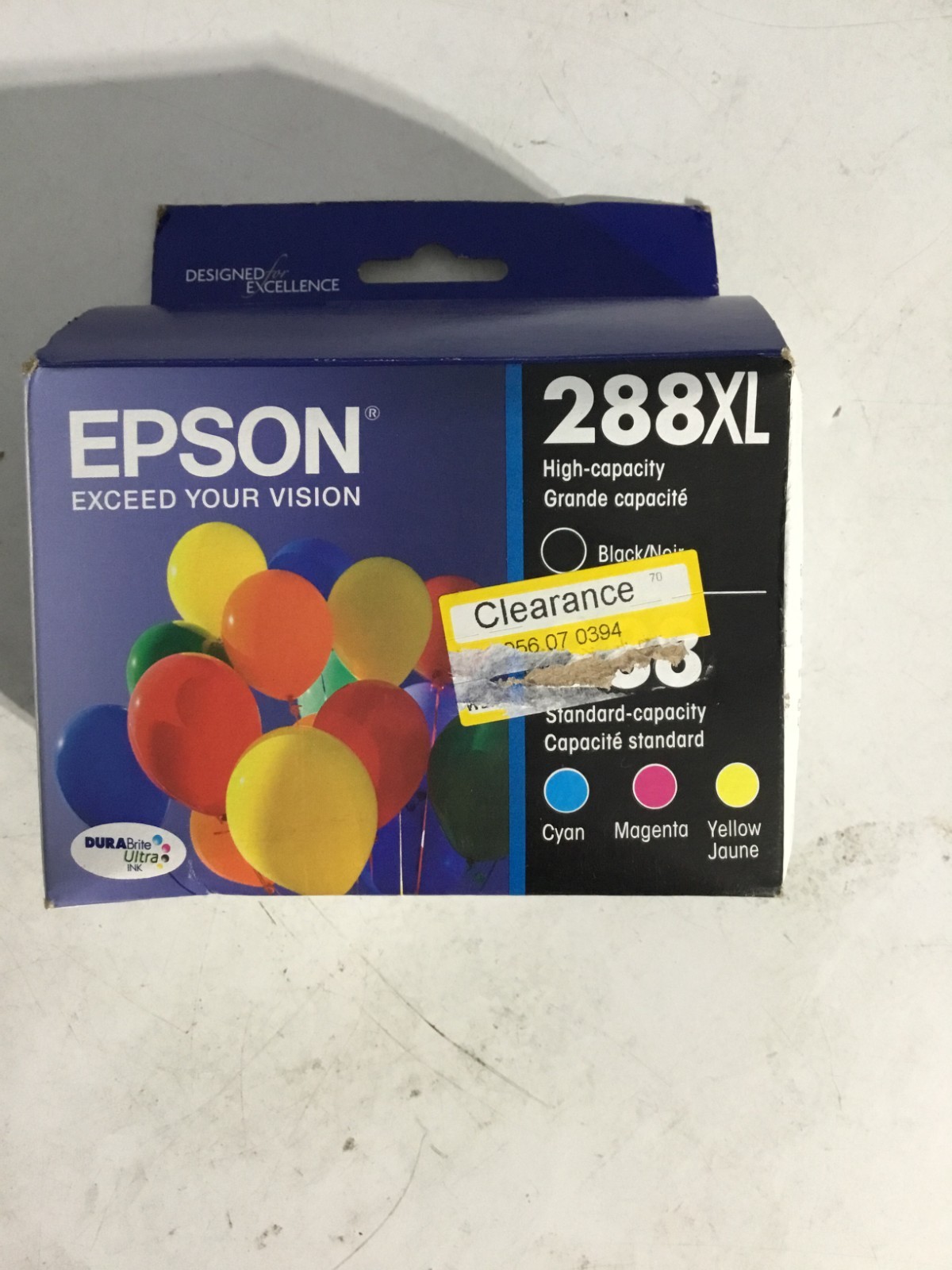 Genuine Epson 288XL Ink Cartridges Black & CMY Combo Set Exp 09/2026 New