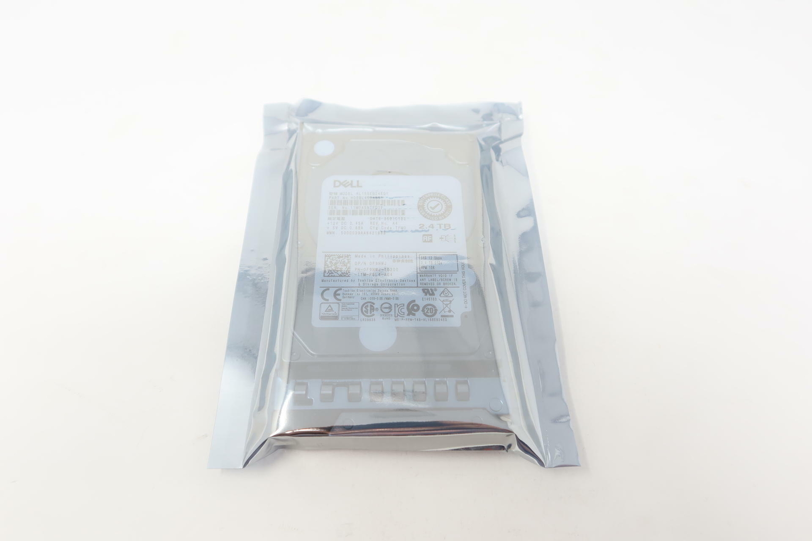 F9NWJ AL15SEB24EQY Dell 2.4TB 10K 12G 2.5″ SAS Hard Drive Refurbished