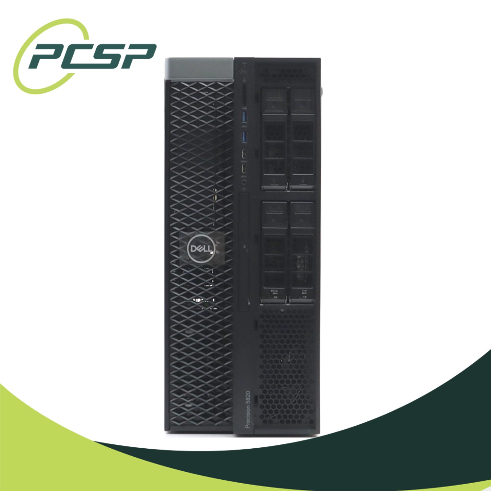 Dell Precision T5820 Workstation NO HDD Bezel W-2133 16GB Ram P2000 512GB SSD