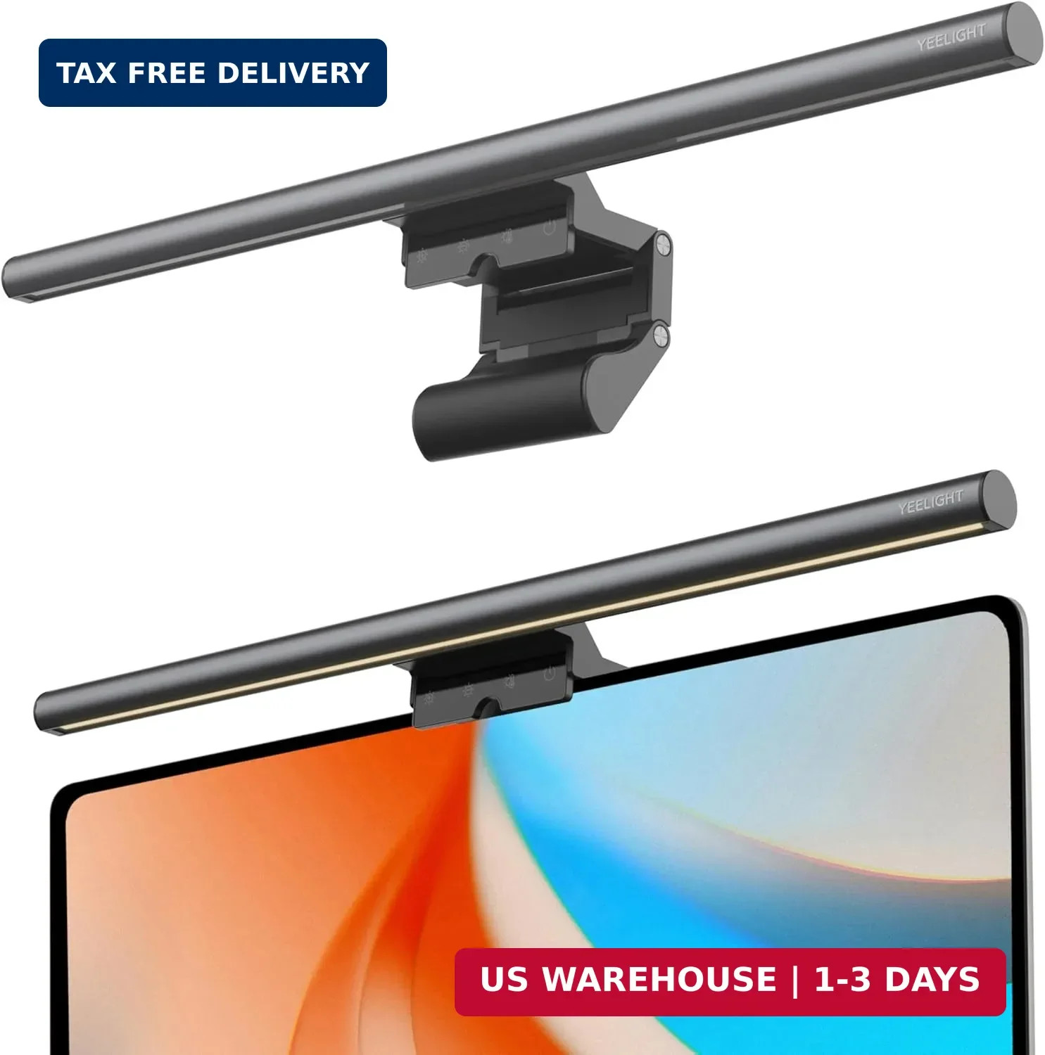 Monitor Light Bar, Computer Monitor Lamp for Home Office Gaming, 250LM