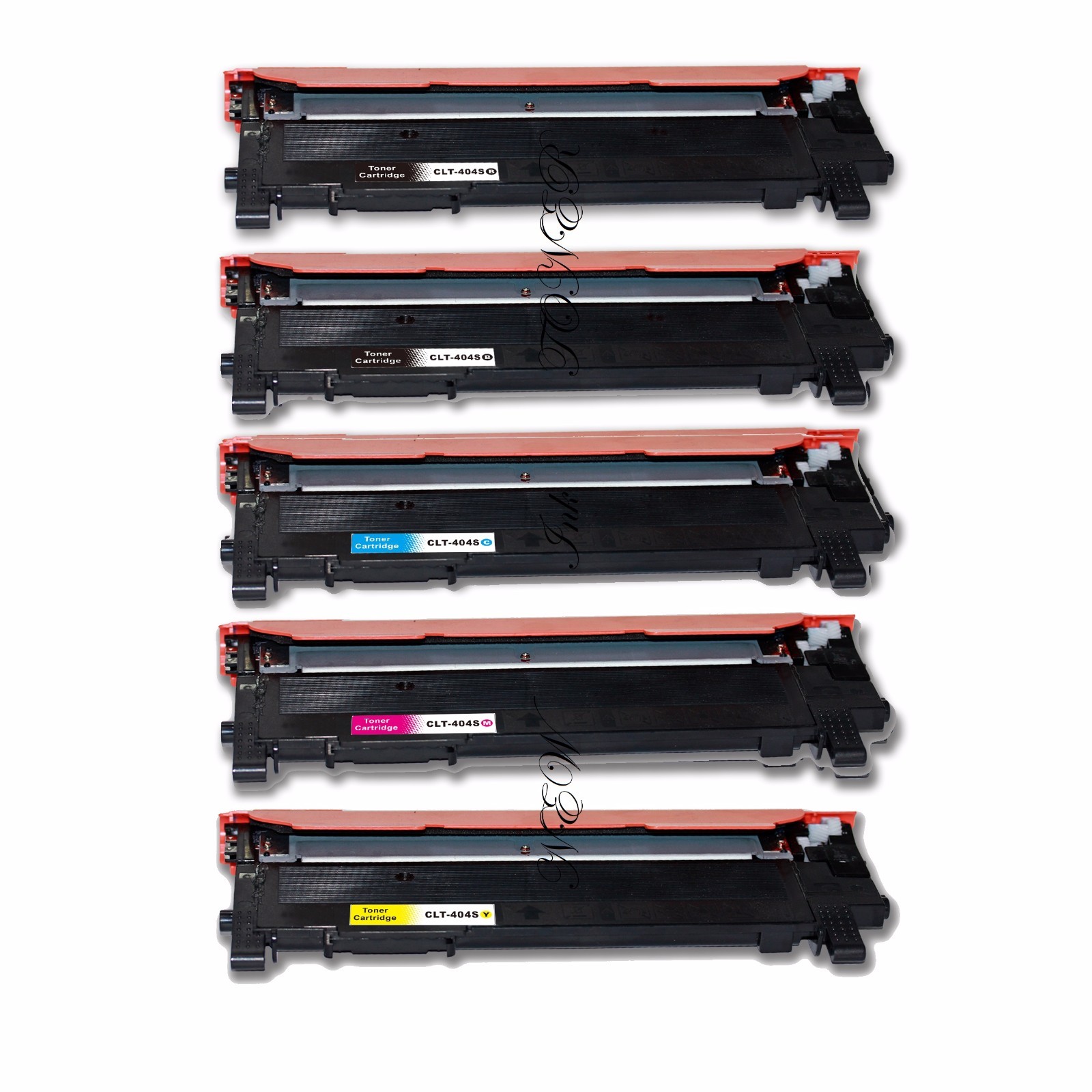 5PK CLT-K404S Toner for Samsung Xpress C480FW C430W C480W C480FN C430 C480
