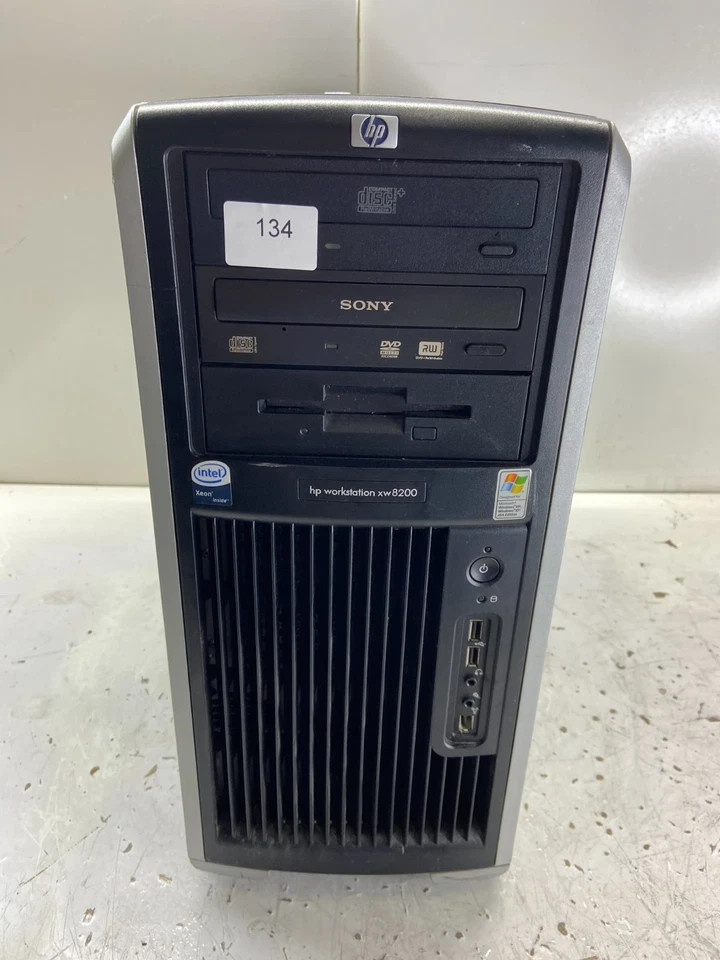 HP Workstation XW8200 2*Intel Xeon CPU 3.20GHz 4GB RAM 500GB hard drive Medical