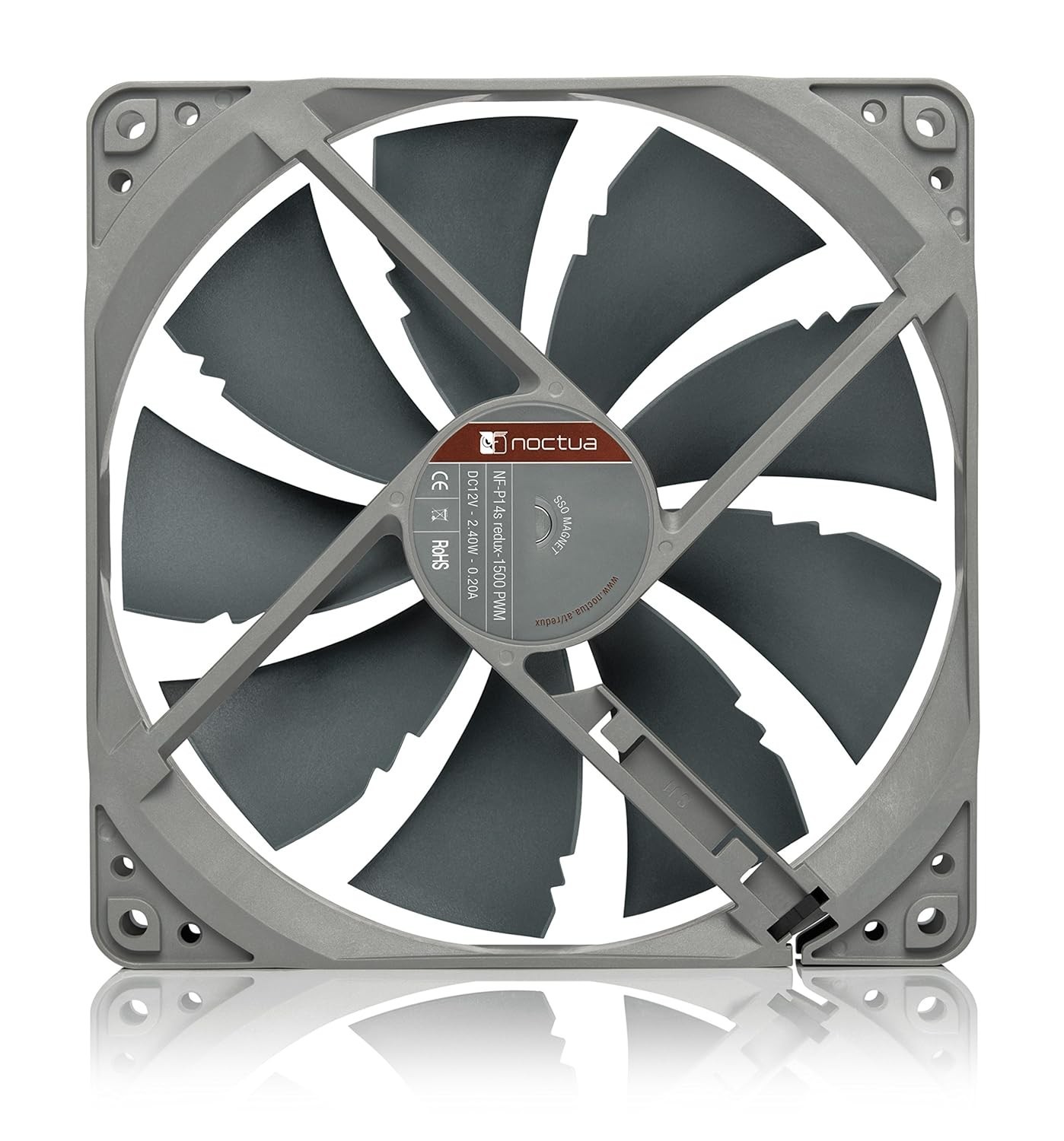 NF-P14s redux-1500 PWM, High Performance Cooling Fan, 4-Pin, 1500 RPM 140mm, …