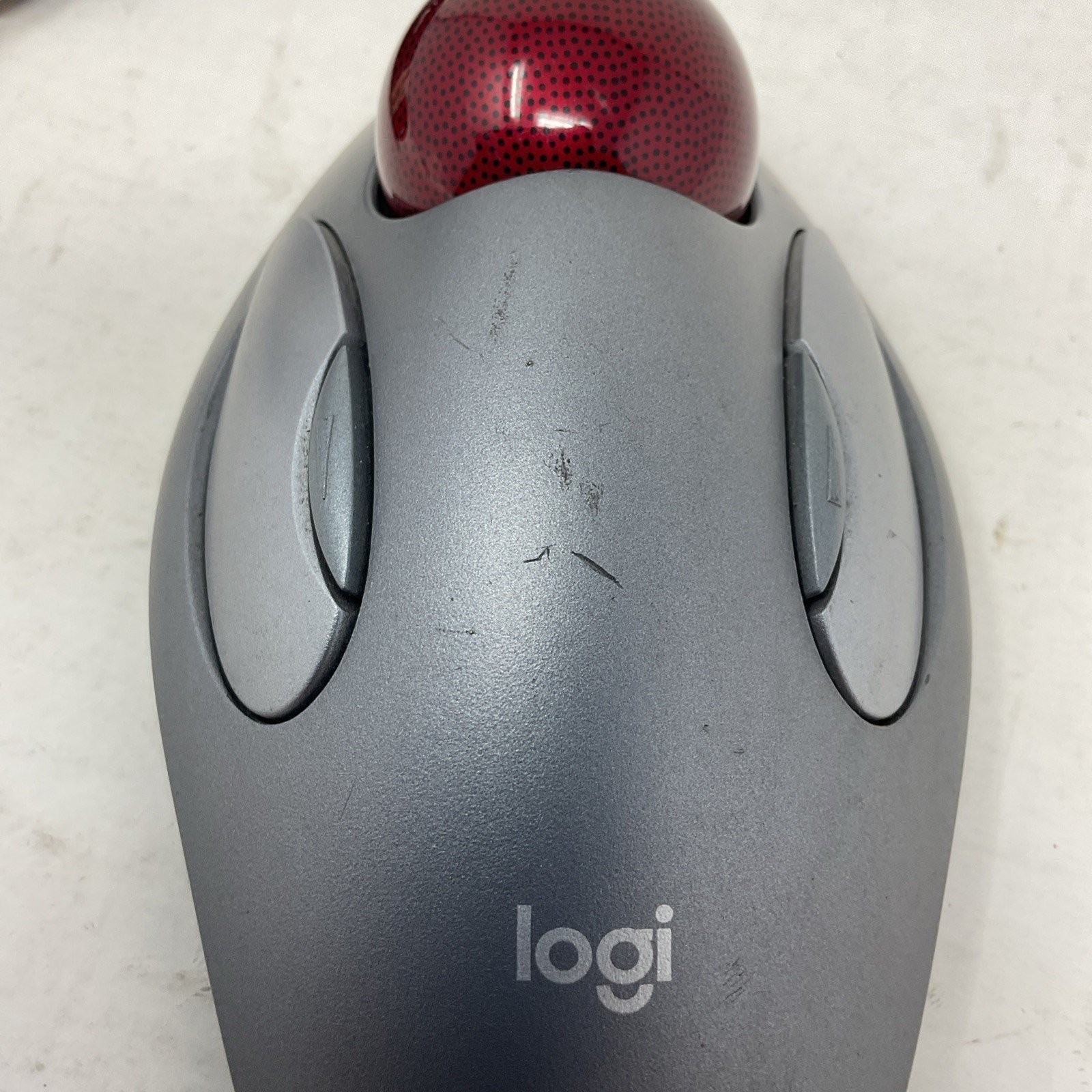 Logitech T-BC21 USB Optical Trackman Marble Mouse Trackball Wired 810-000767