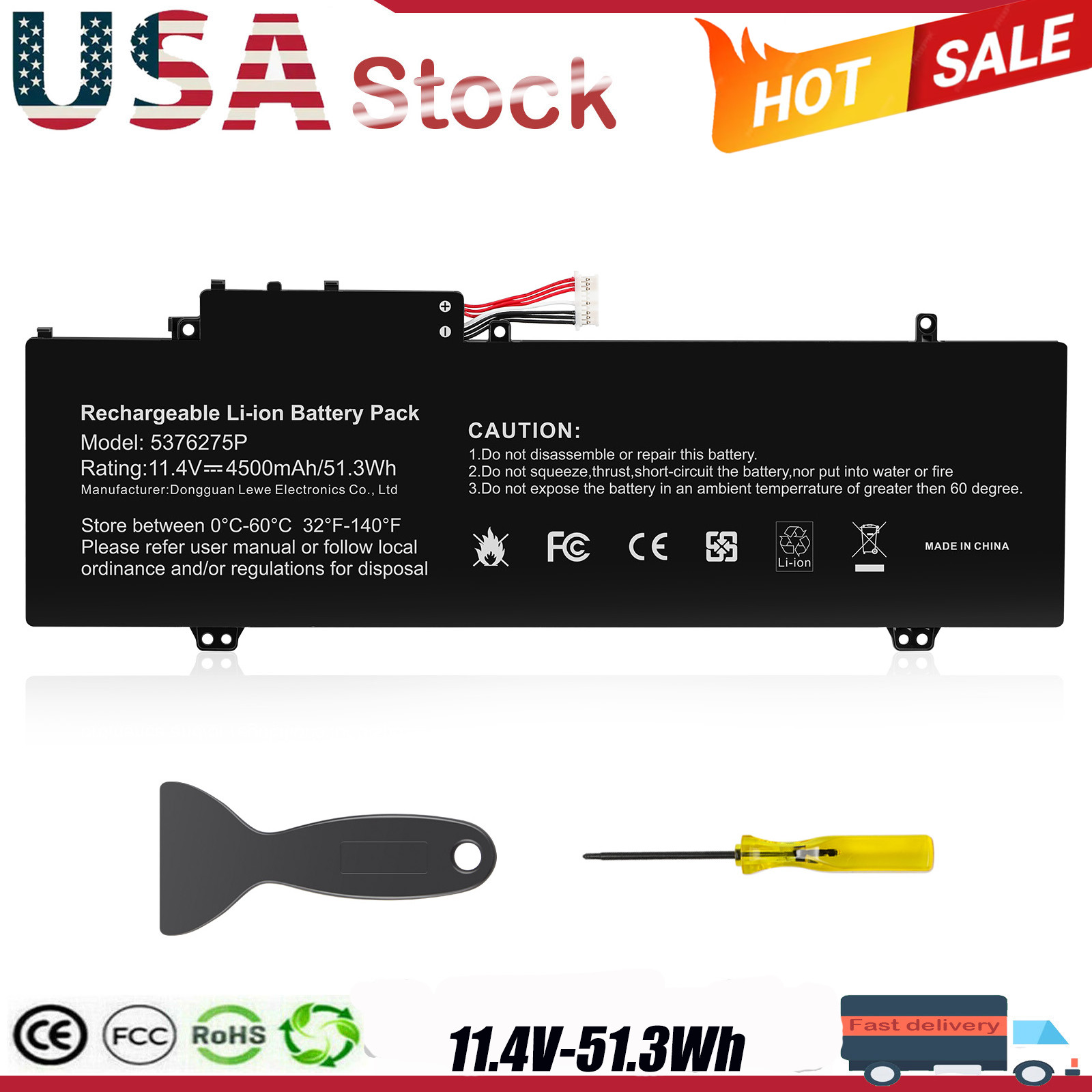 NV-509067-3S Battery for Gateway GWTN141-10BK GWTN141-4 5376275P UTL-509068-3S