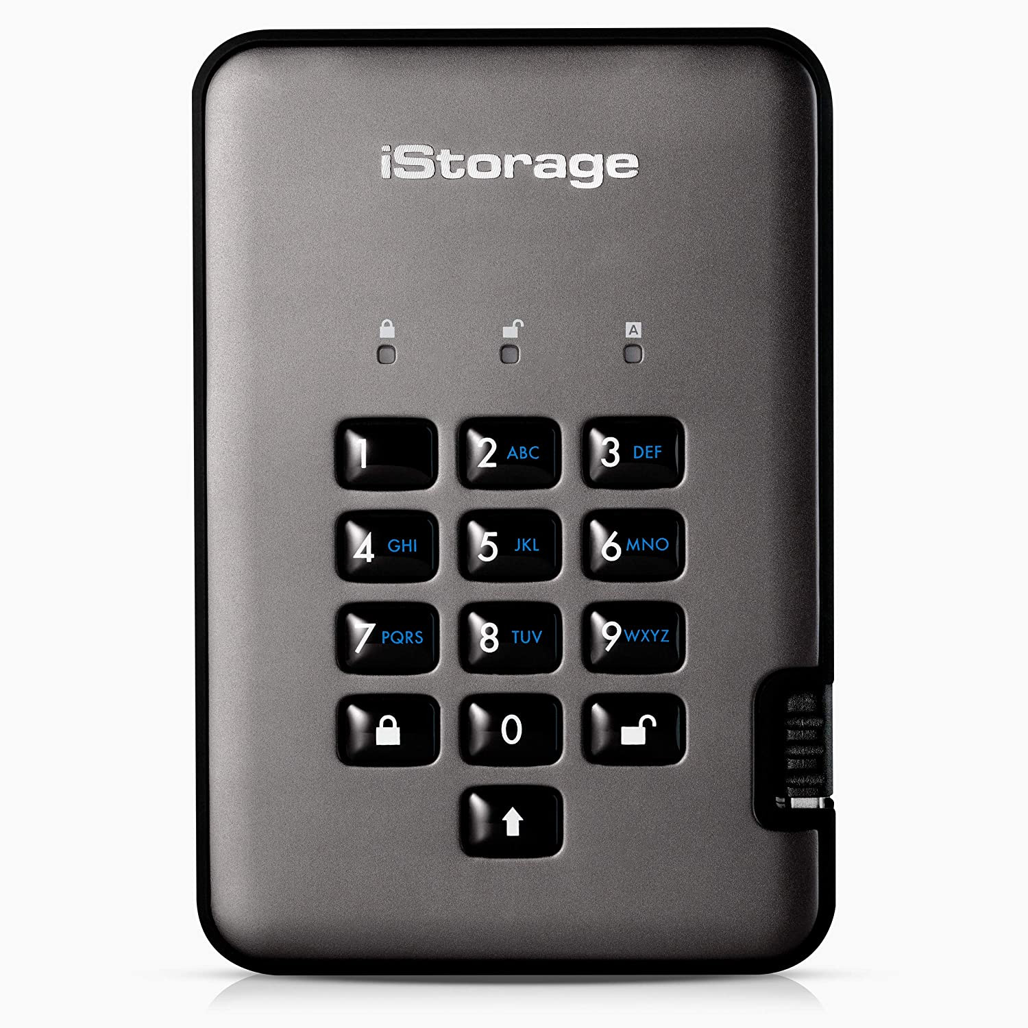 Diskashur PRO2 HDD 2TB Secure Portable Hard Drive, Password Protected