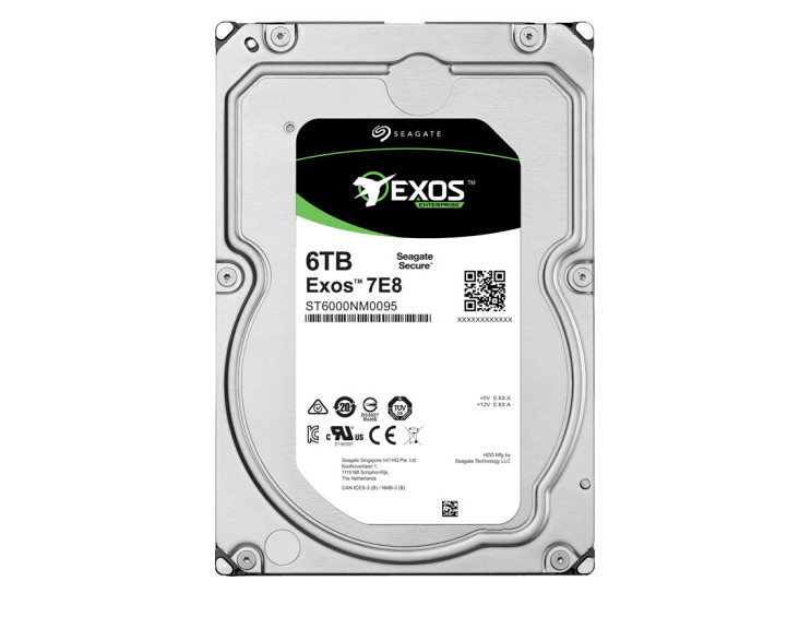 Seagate ST6000NM0095 EXOS Enterprise 6TB 7.2K SAS 12Gb/s 3.5” Hard Drive