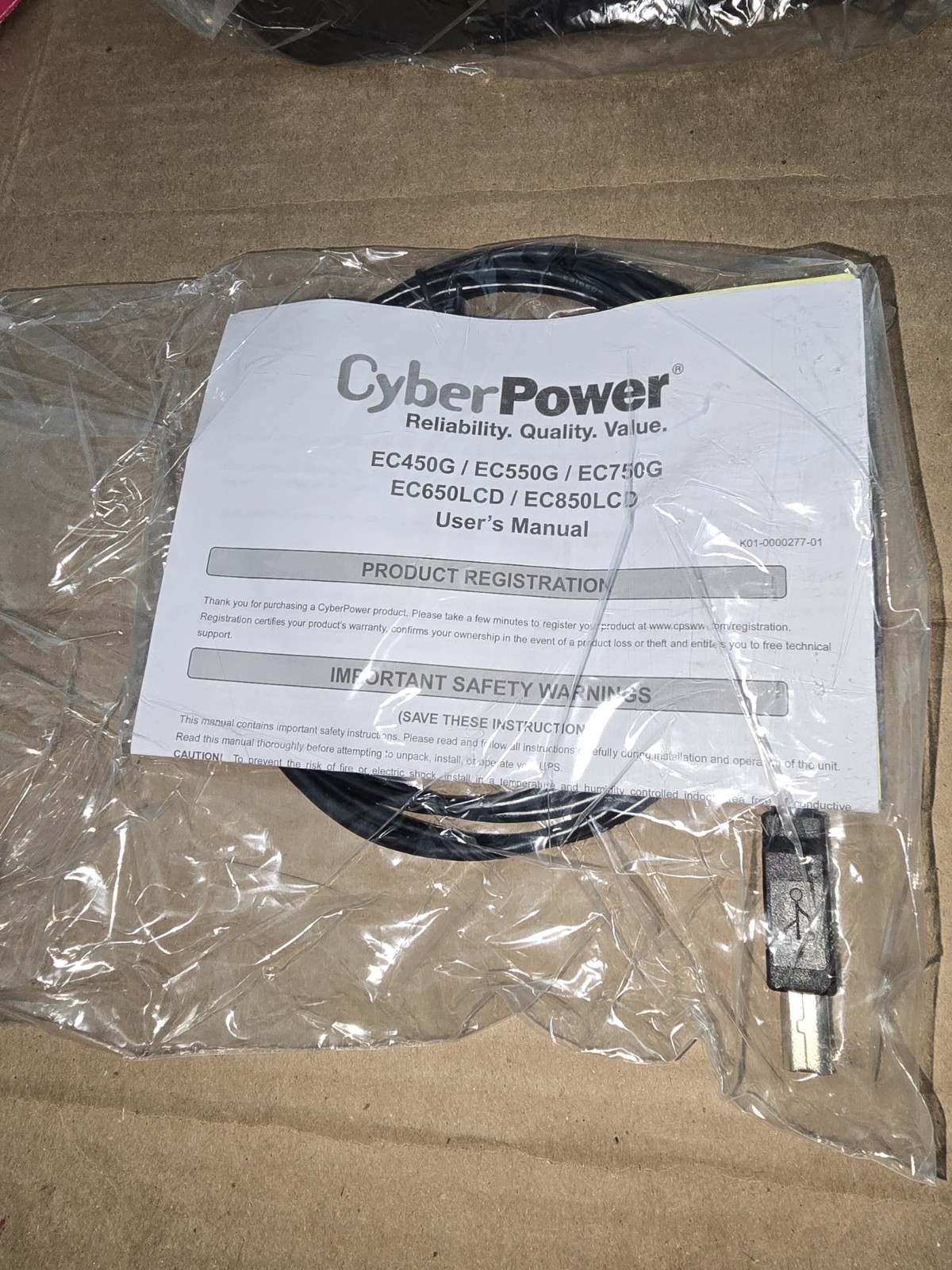 EC850LCD Ecologic UPS Battery Backup and Surge Protector, 850VA/510W, 12 Outl…
