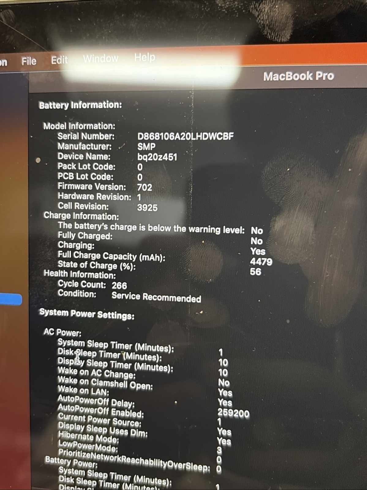 2017 MacBook Pro A1707 – 15″, 2.9GHz i7, 16GB RAM, 512GB SSD, macOS Ventura