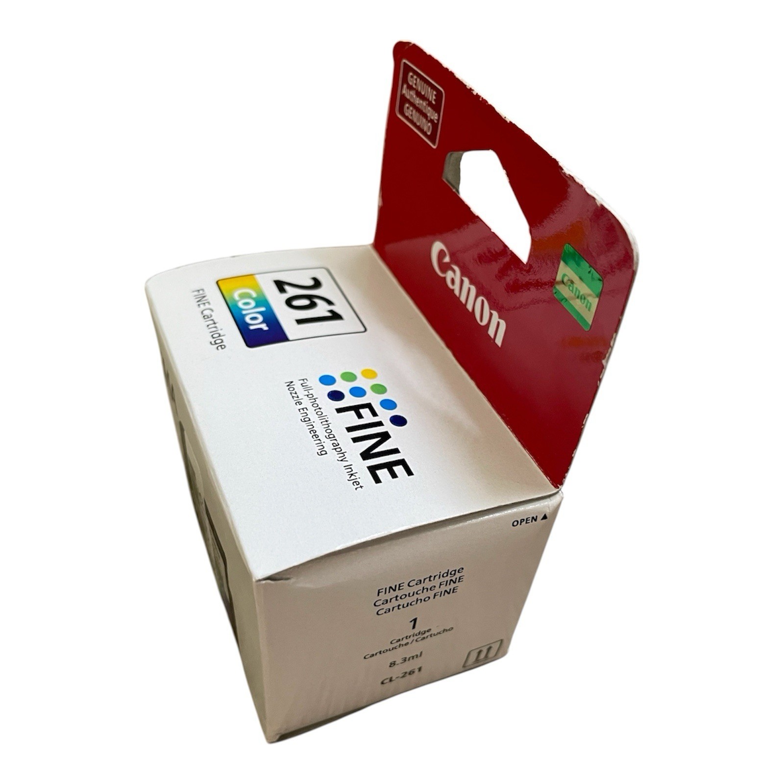 GENUINE Canon CL-261 Color Ink Cartridge for PIXMA TR7020 TS5320 TS6420