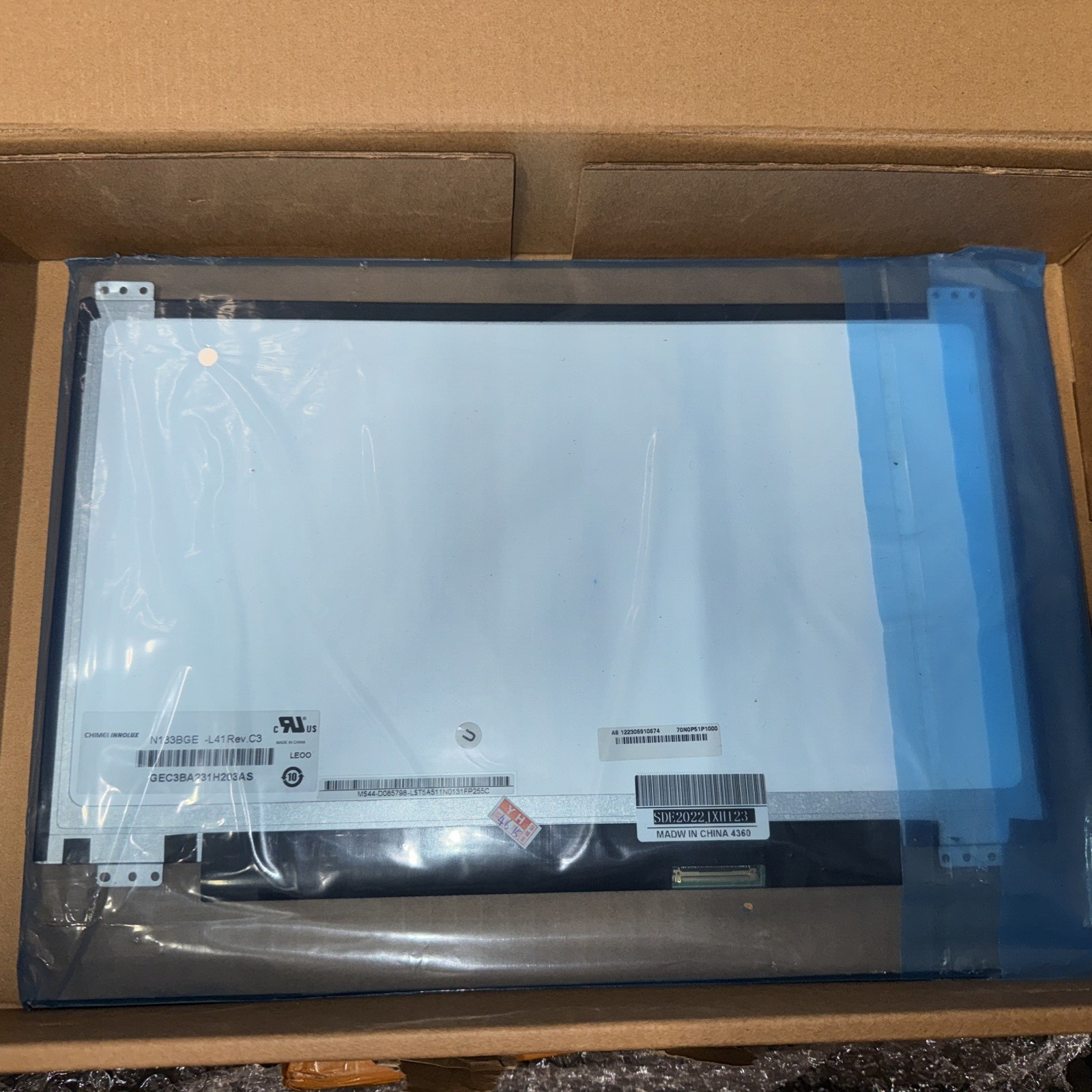 N133BGE-L41 Laptop Led Lcd Screen 13.3″ HD 1366×768 40 Pin