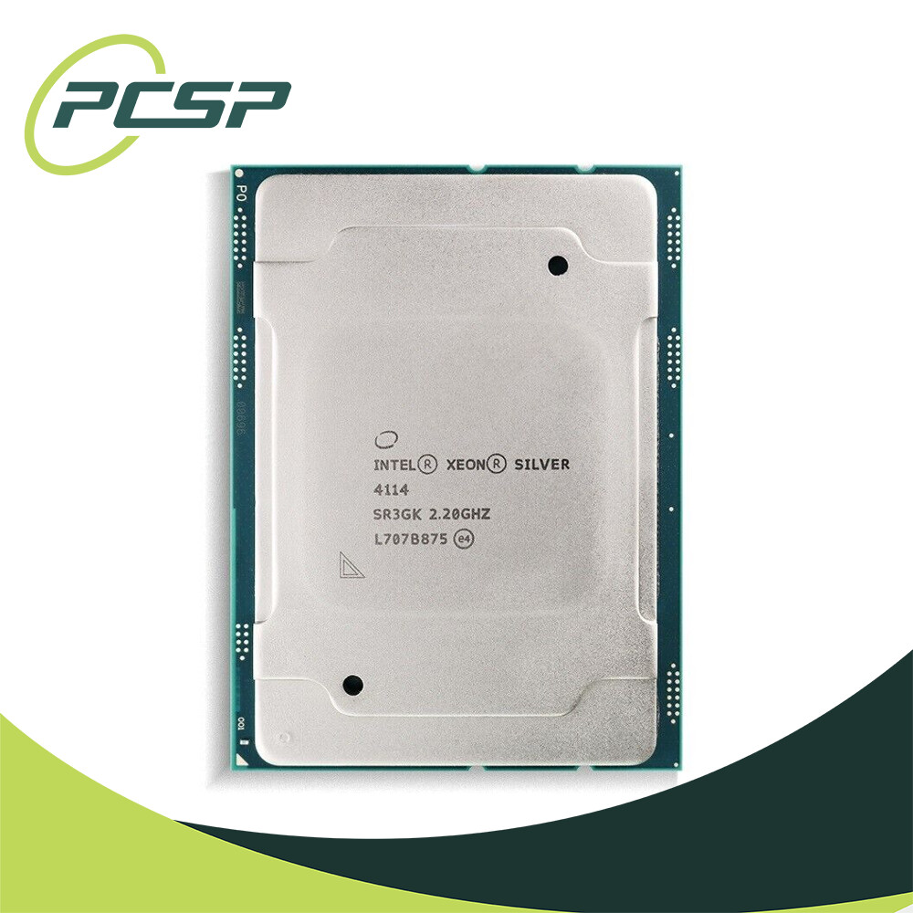 Intel Xeon Silver 4114 SR3GK 2.20GHz 13.75MB 10-Core LGA3647 CPU Processor