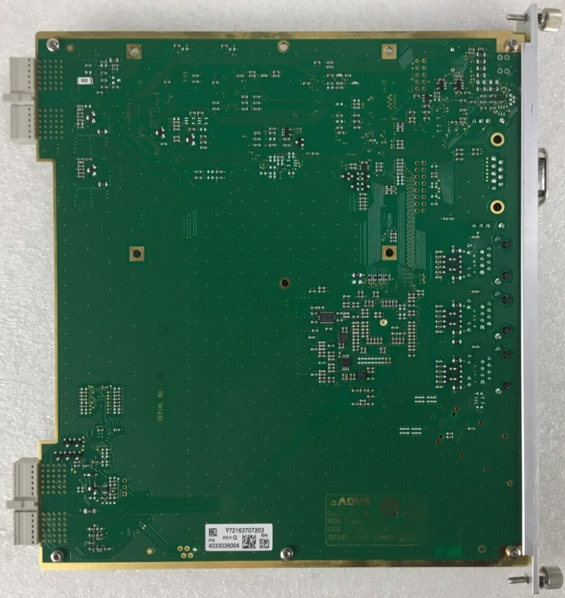 LOT OF 2 ADVA NCU-II-P 1063708413-01 Network Element Control Unit