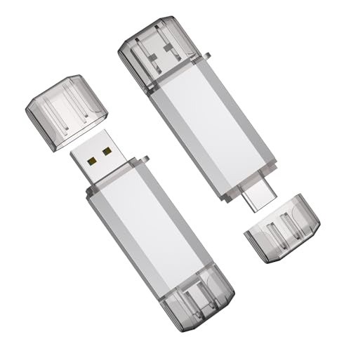 2 Pack 32GB USB C Flash Drive – Durable Dual OTG Metal Storage Solution