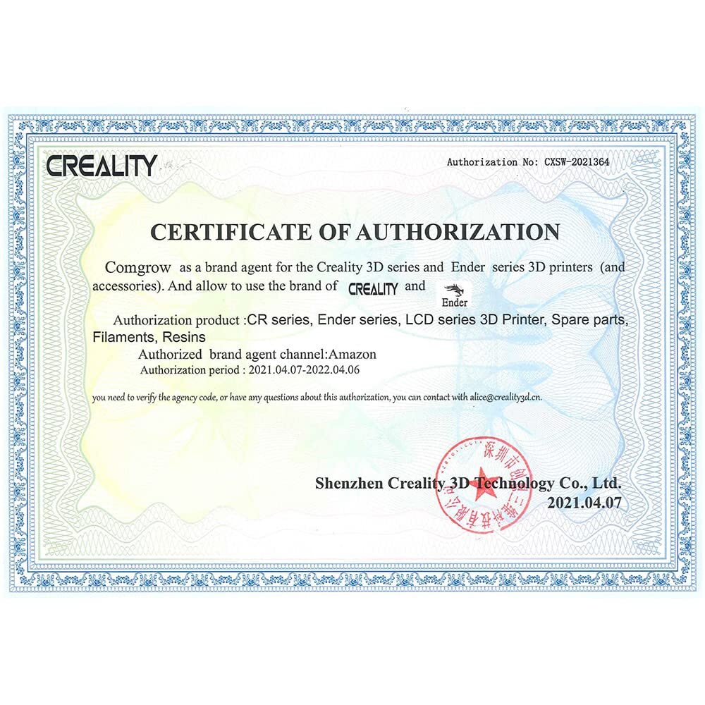 Repaired Creality Ender 3 3D Printer Fully Open Source with Resume Printing