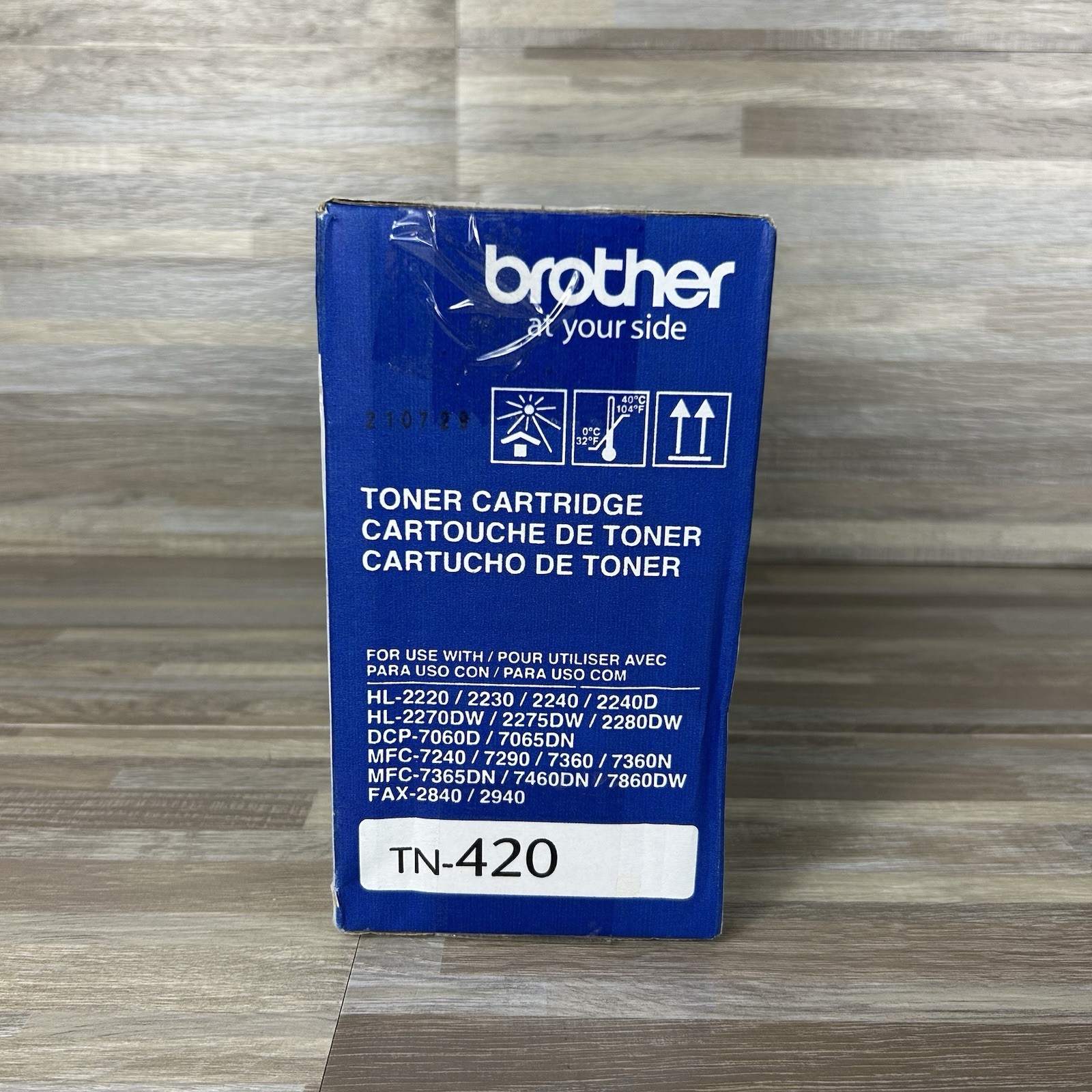 NEW Brother TN-420 Black Toner Cartridge 012502626763 Genuine New OEM Sealed Box
