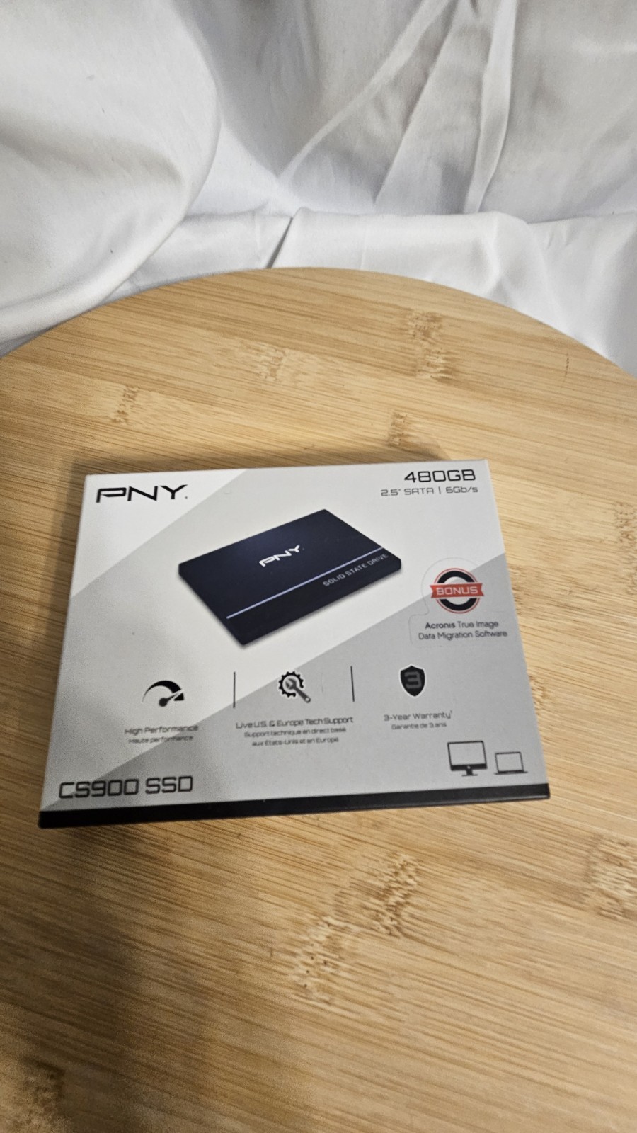 PNY CS900 480 GB Solod State Drive (SSD) Internal Storage Component for…