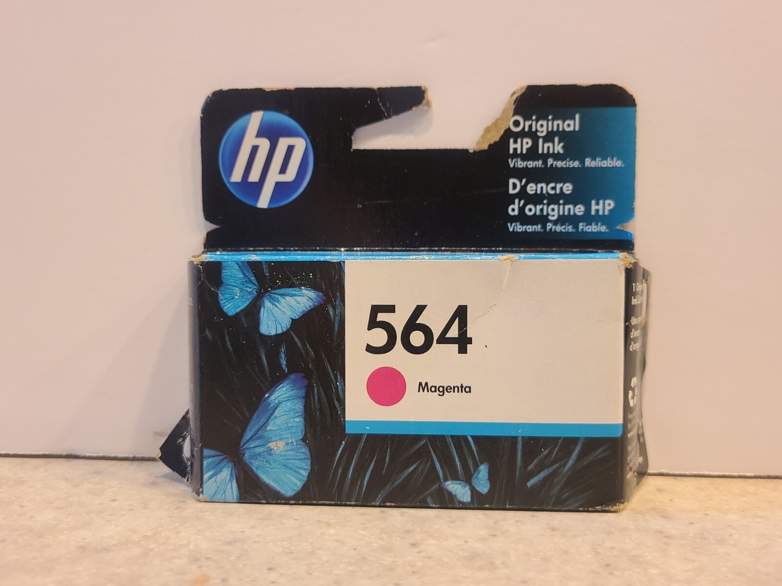 HP 564 MAGENTA Ink Cartridge – Exp. 08/2021+ GENUINE OEM NEW SEALED (READ!)