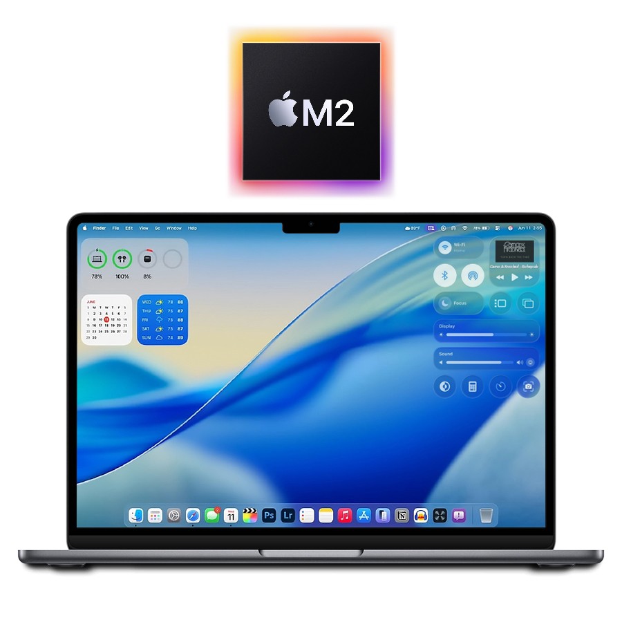 2022 Apple M2 MacBook Air 13.6″ 3.49GHz/8GB/512GB SSD – (Space Gray) w/Warranty